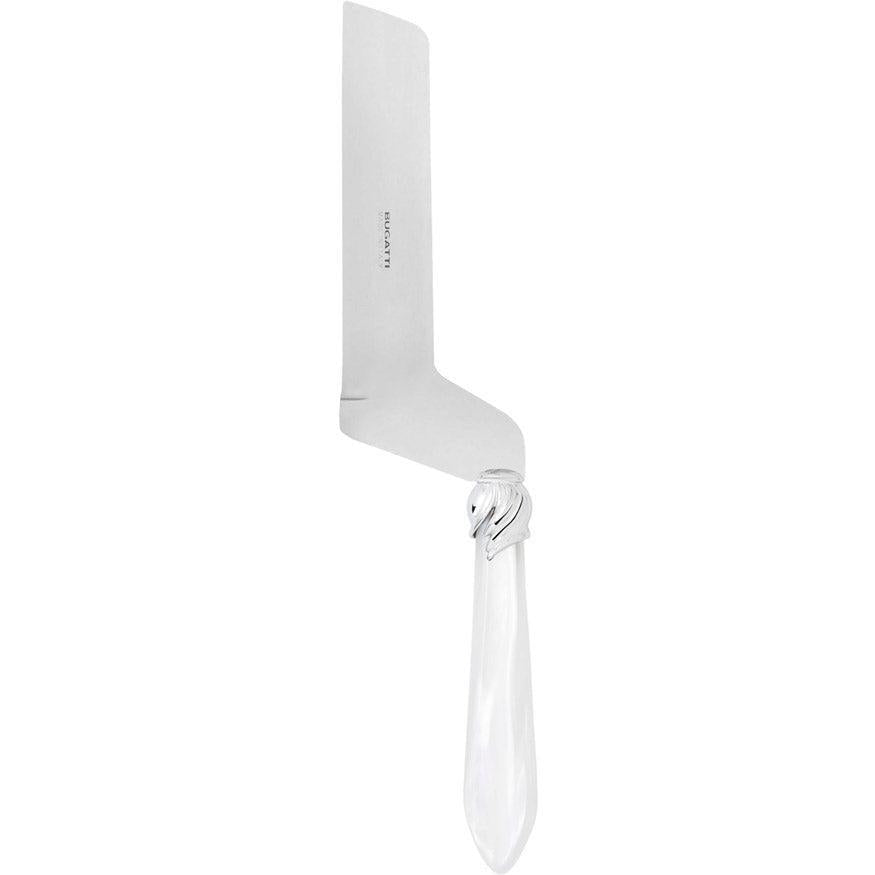 Falabella Brilliant Soft Cheese Offset Knife - white