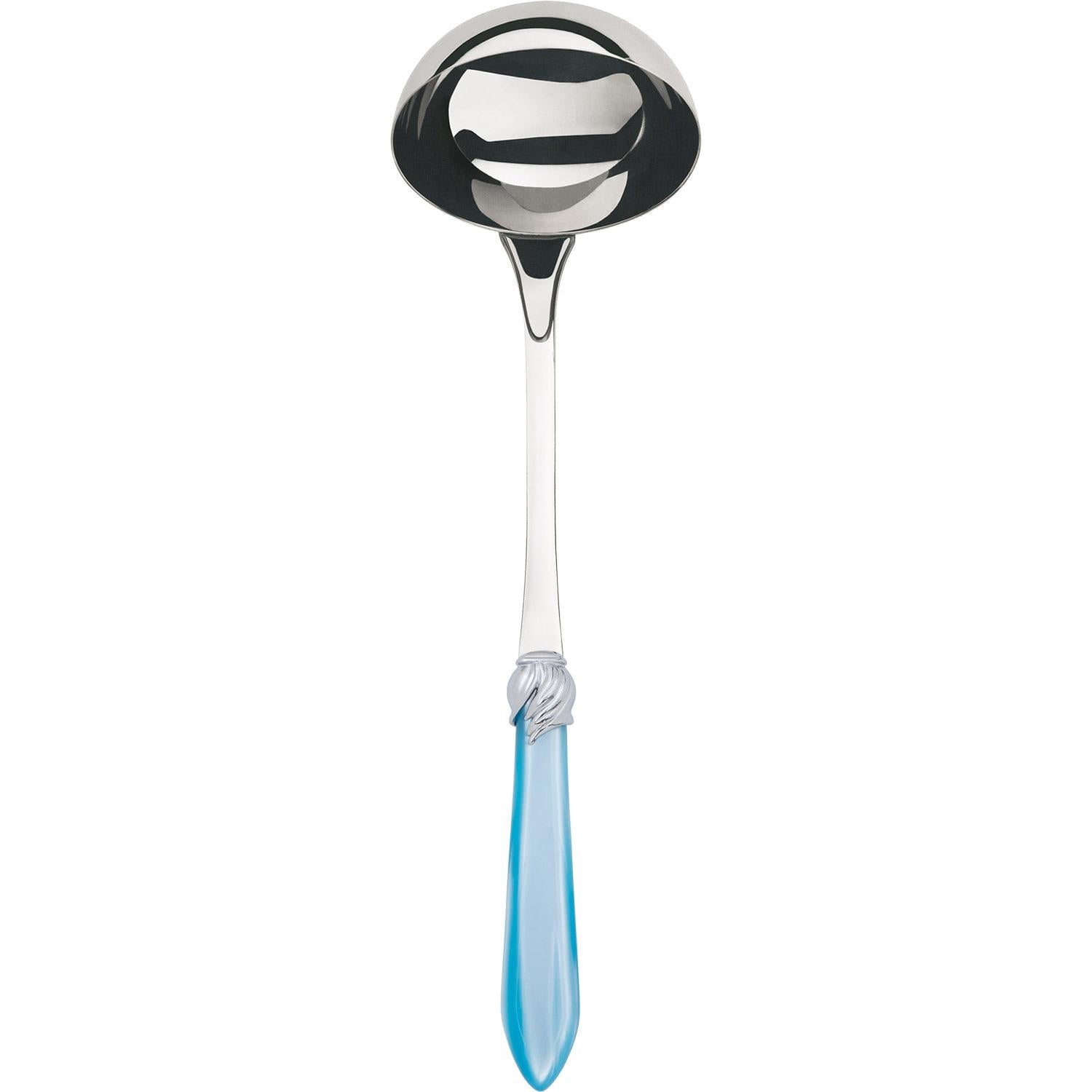 Falabella Brilliant Soup Ladle - sky blue