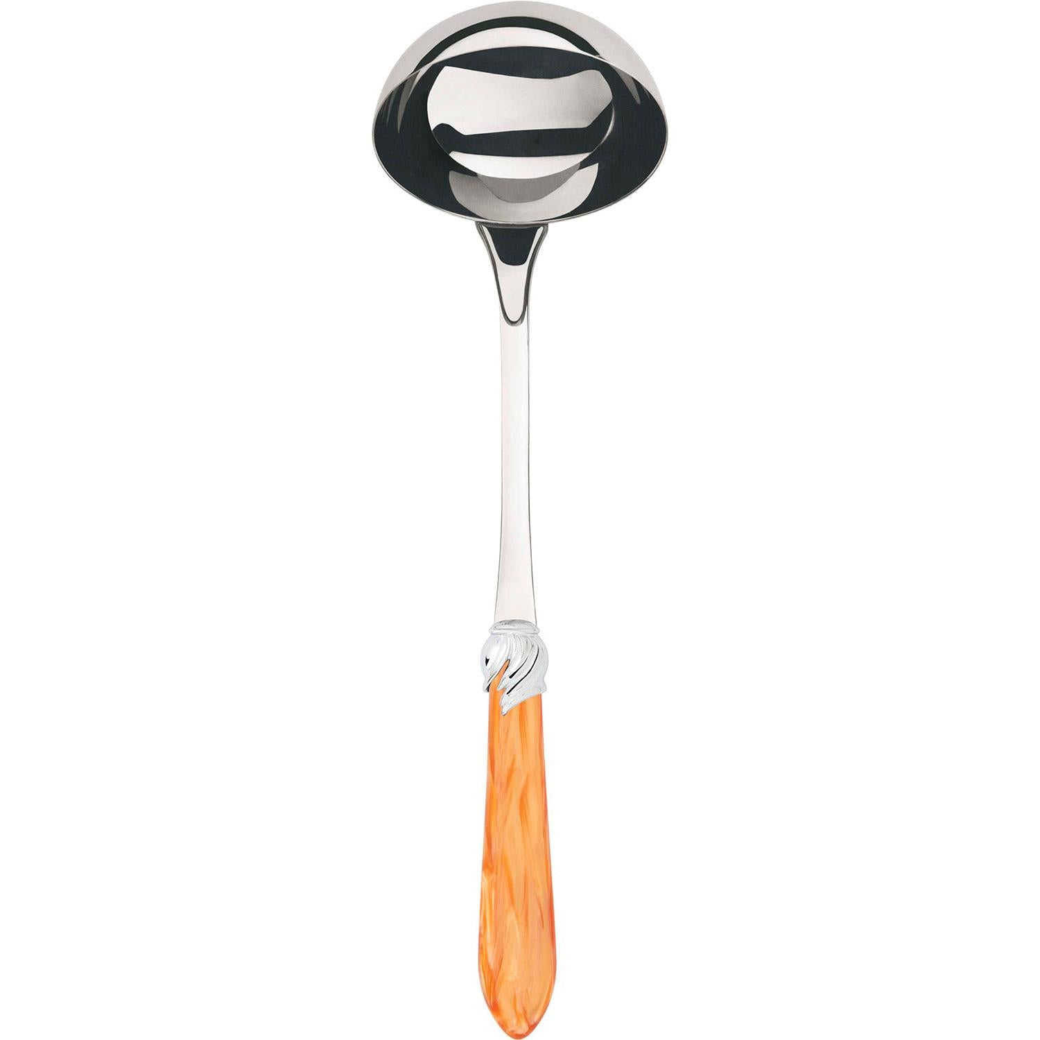 Falabella Brilliant Soup Ladle - tangerine