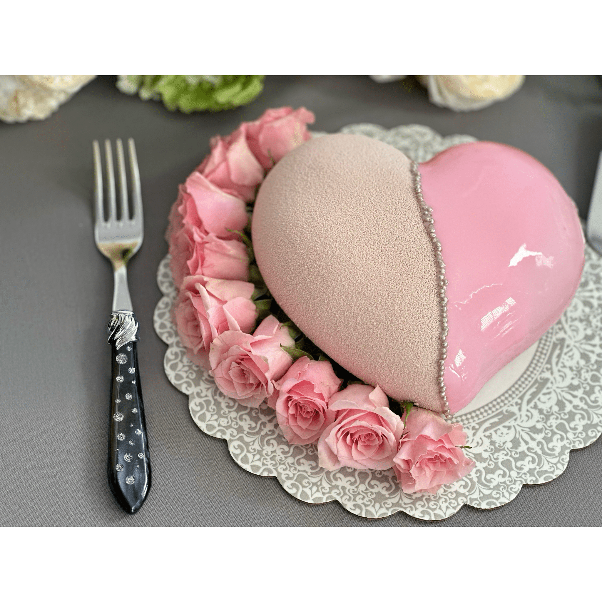 Falabella 5 Piece Place Setting - CHARCOAL-Casa Bugatti USA