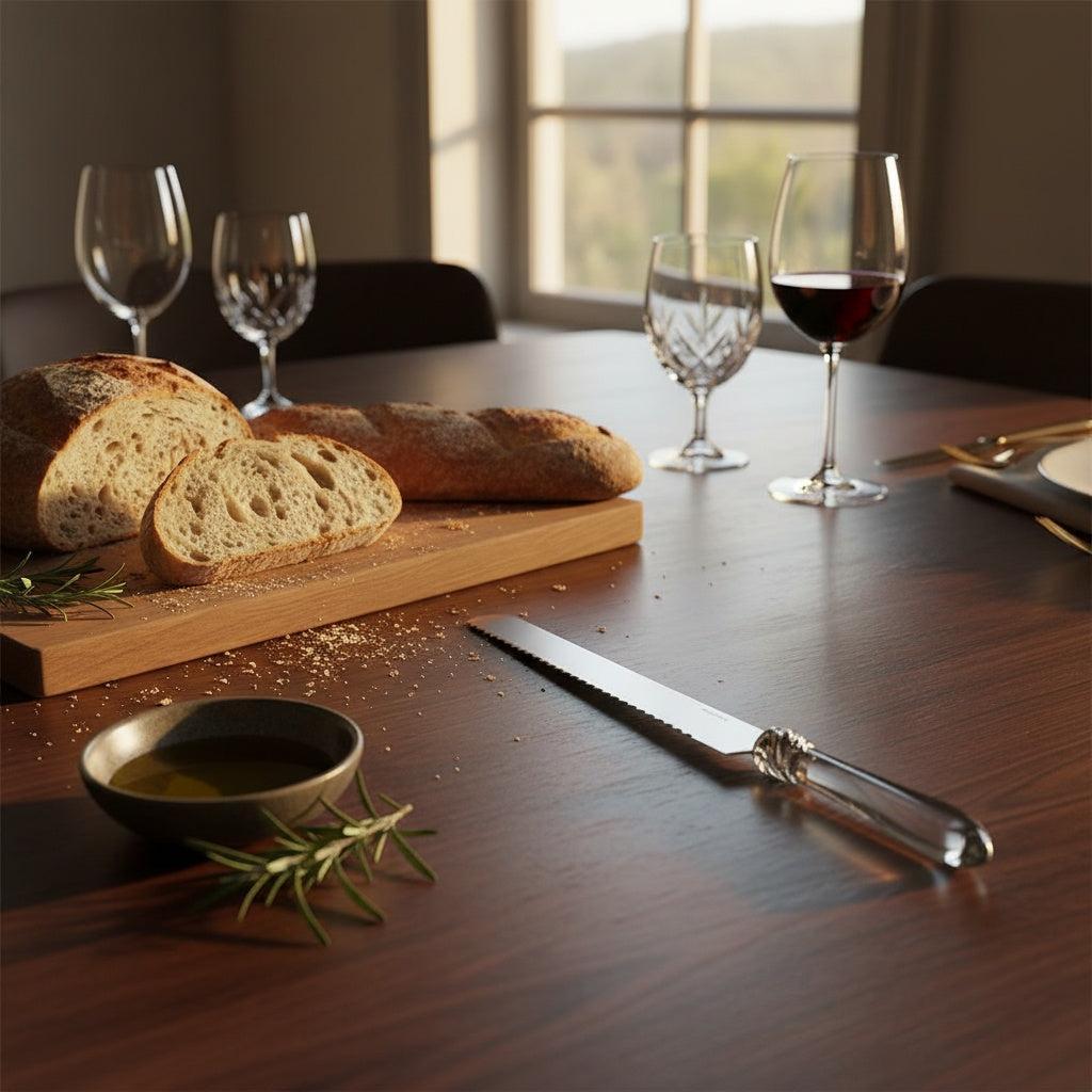 Falabella Brilliant Bread Knife - Clear