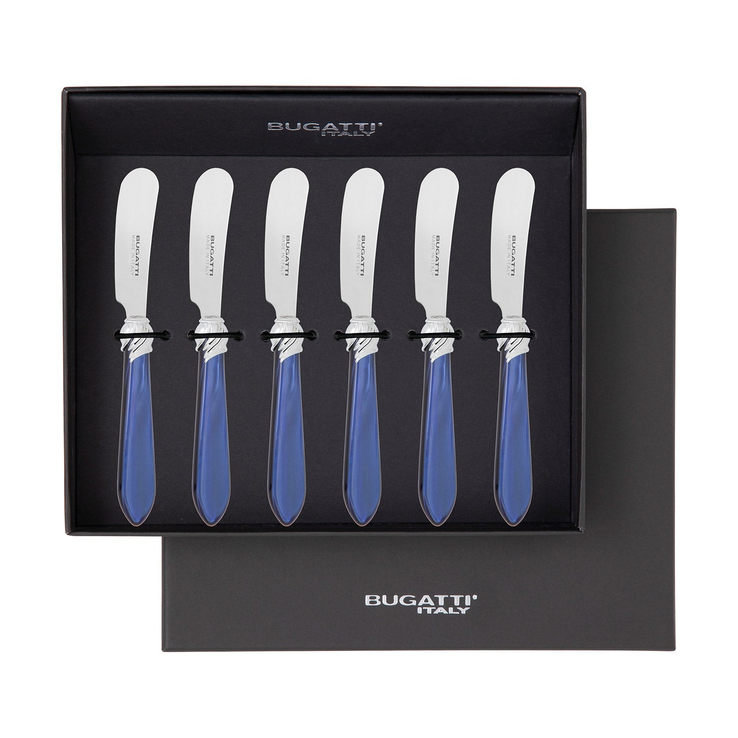 Falabella Spreader / Butter Knife Set - royal blue