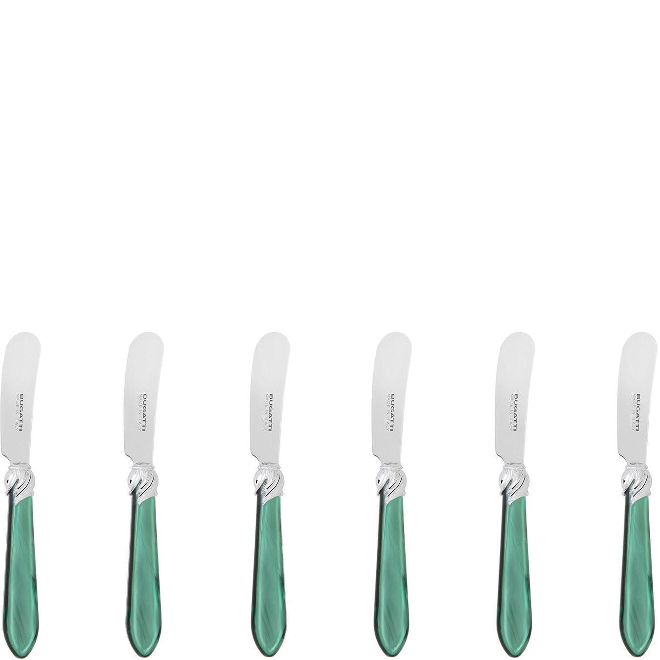 Falabella Spreader / Butter Knife Set - green