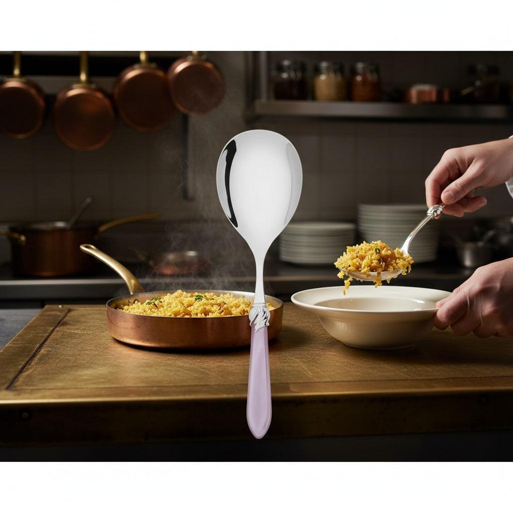 Falabella Brilliant Rice Casserole Serving Spoon - Lilac