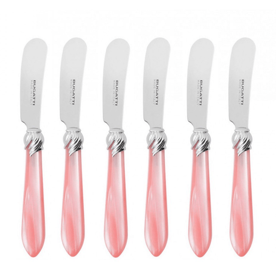 Falabella Spreader / Butter Knife Set - PINK-Casa Bugatti USA
