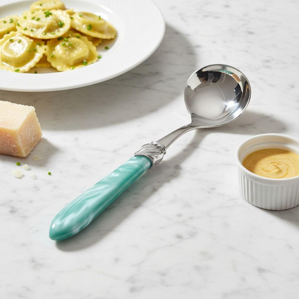 Falabella Brilliant Sauce / Gravy Ladle - Aqua-Casa Bugatti USA