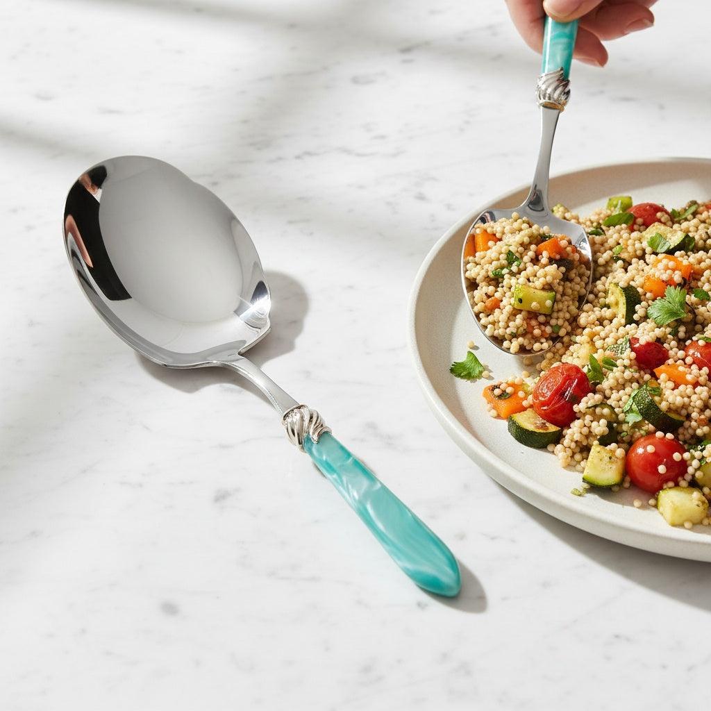 Falabella Brilliant Kebab Serving Spoon - Aqua-Casa Bugatti USA