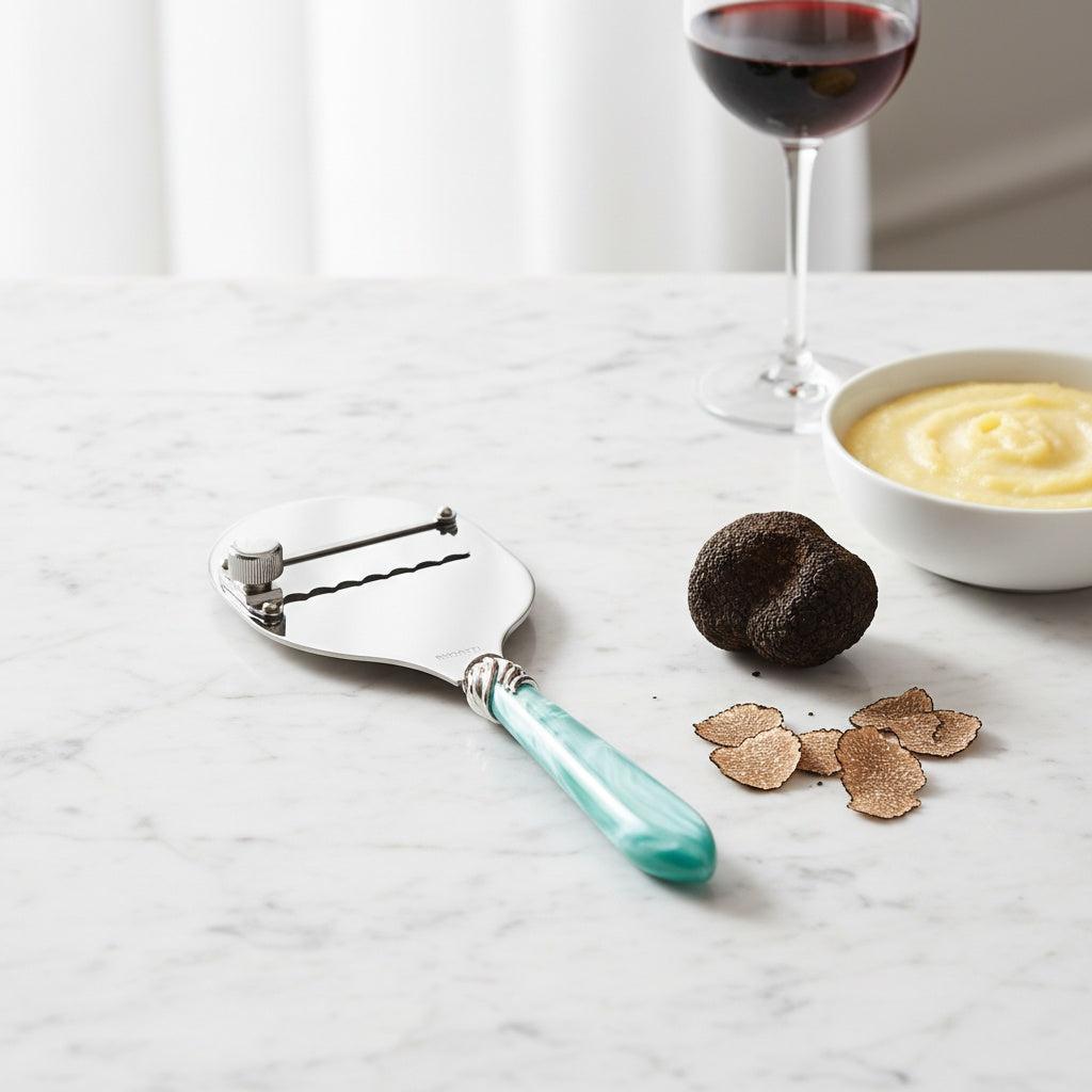 Falabella Brilliant Truffle Shaver / Slicer - Aqua