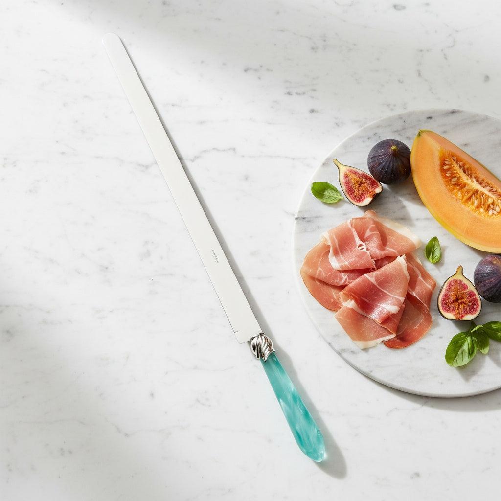 Falabella Brilliant Ham Knife 40 cm (15.75 inch) - Aqua-Casa Bugatti USA