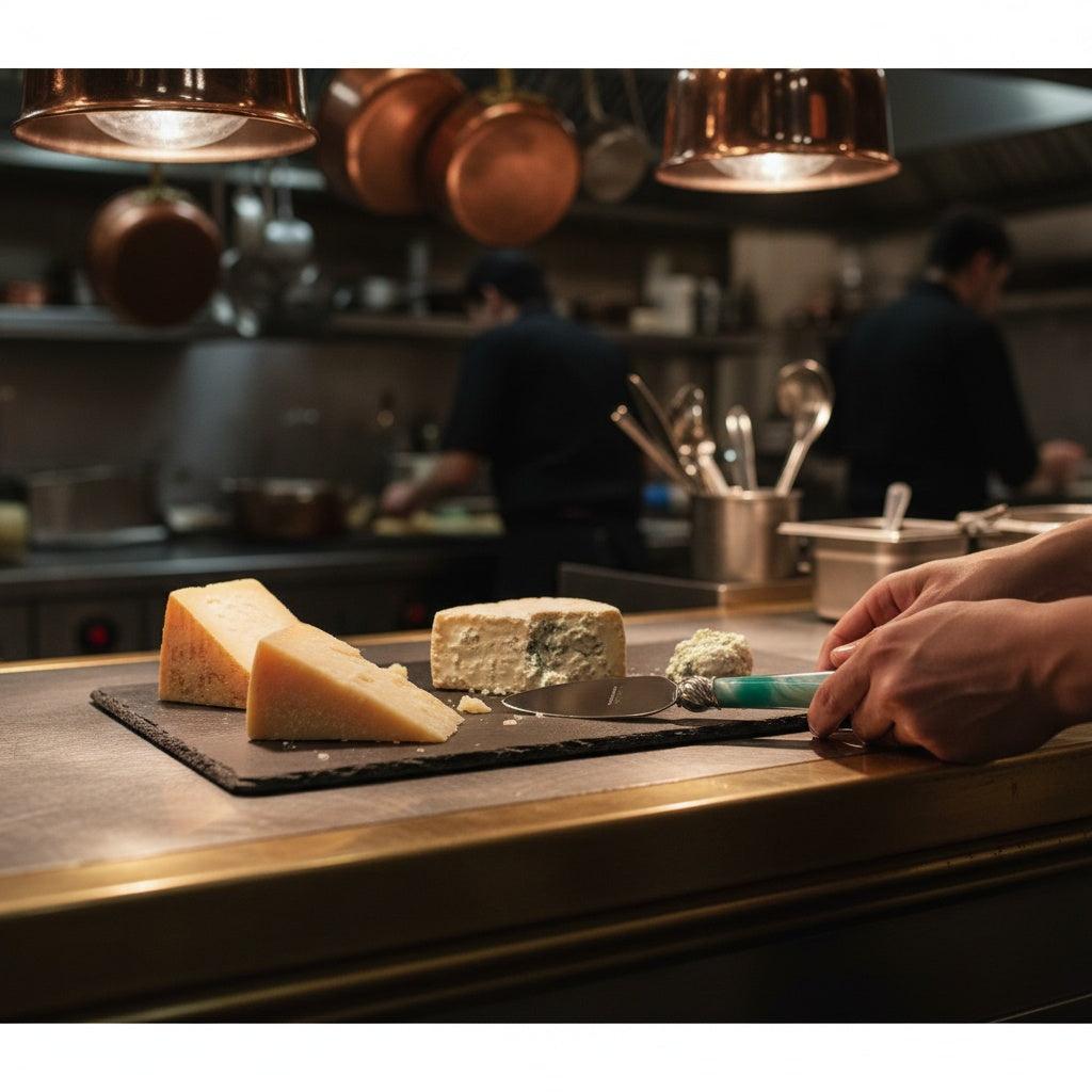 Falabella Brilliant Parmesan Cheese Knife - Aqua-Casa Bugatti USA