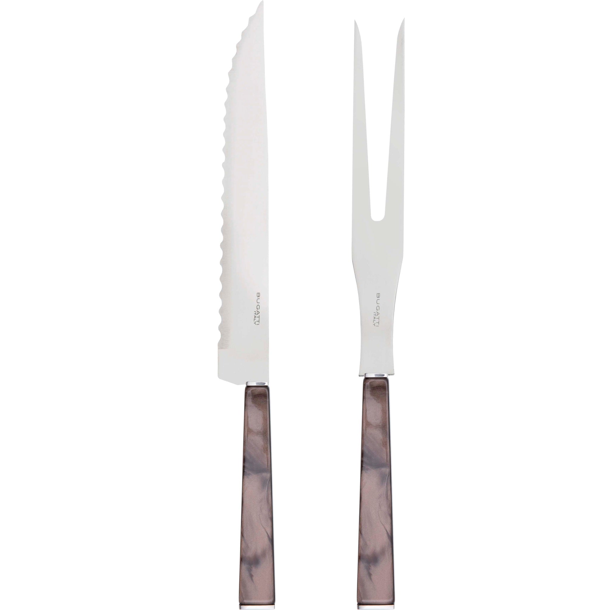 GEOM Roast Carving Set, Chocolate — Casa Bugatti