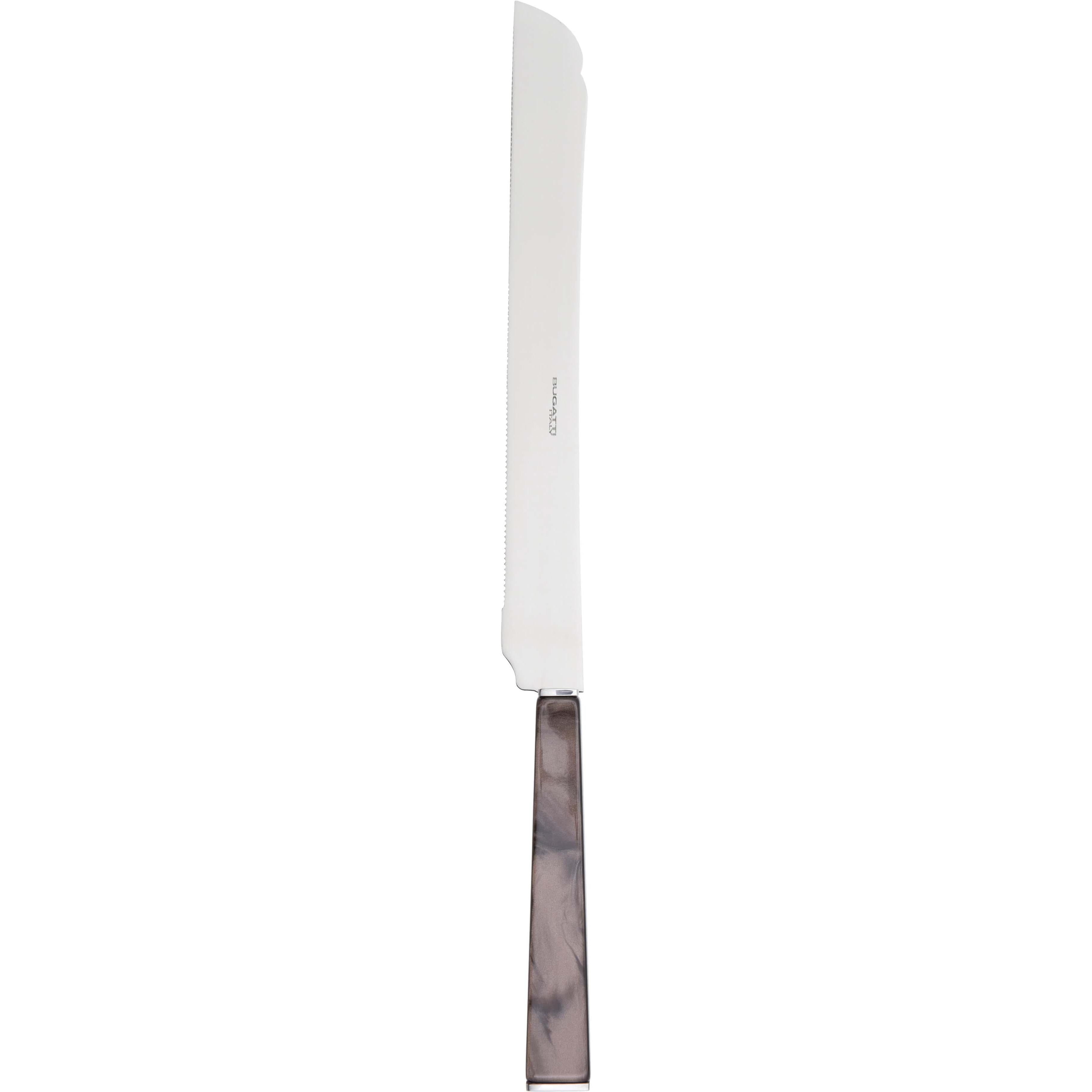 GEOM Long Cake Knife 32 cm (12.60 Inch) - Chocolate