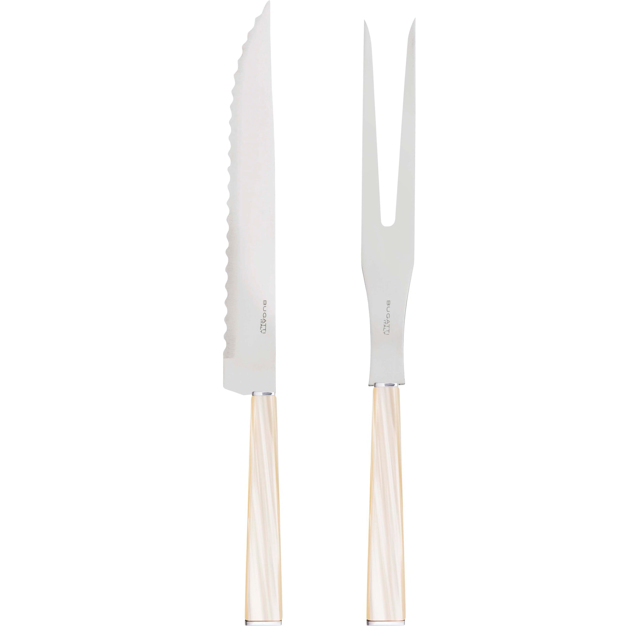 GEOM Roast Carving Set, Ivory — Casa Bugatti