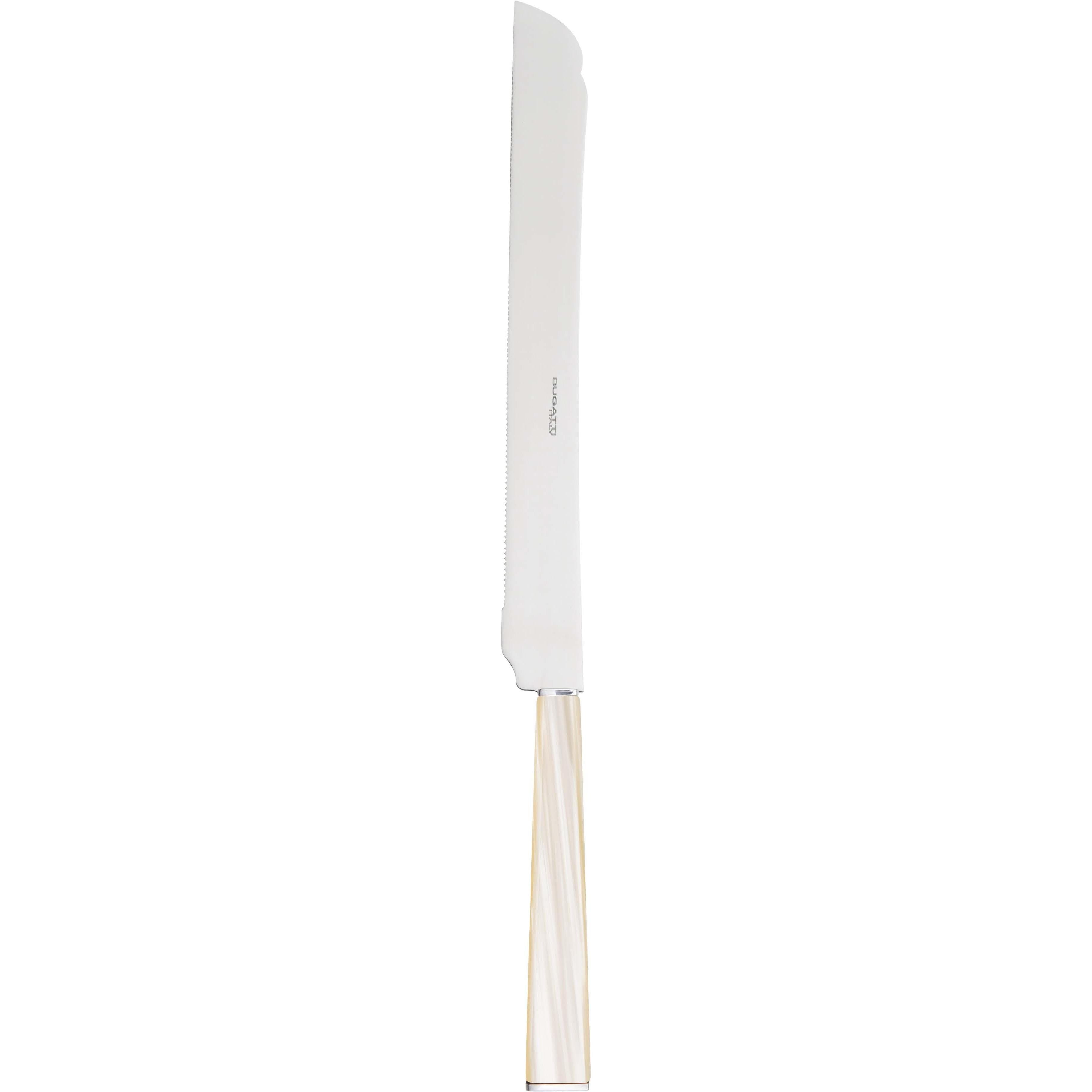GEOM Long Cake Knife 32 cm (12.60 Inch) - Ivory
