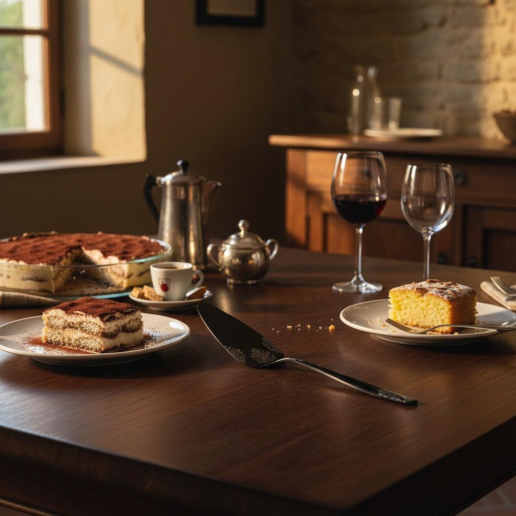 Riviera Black Devorè Cake Server