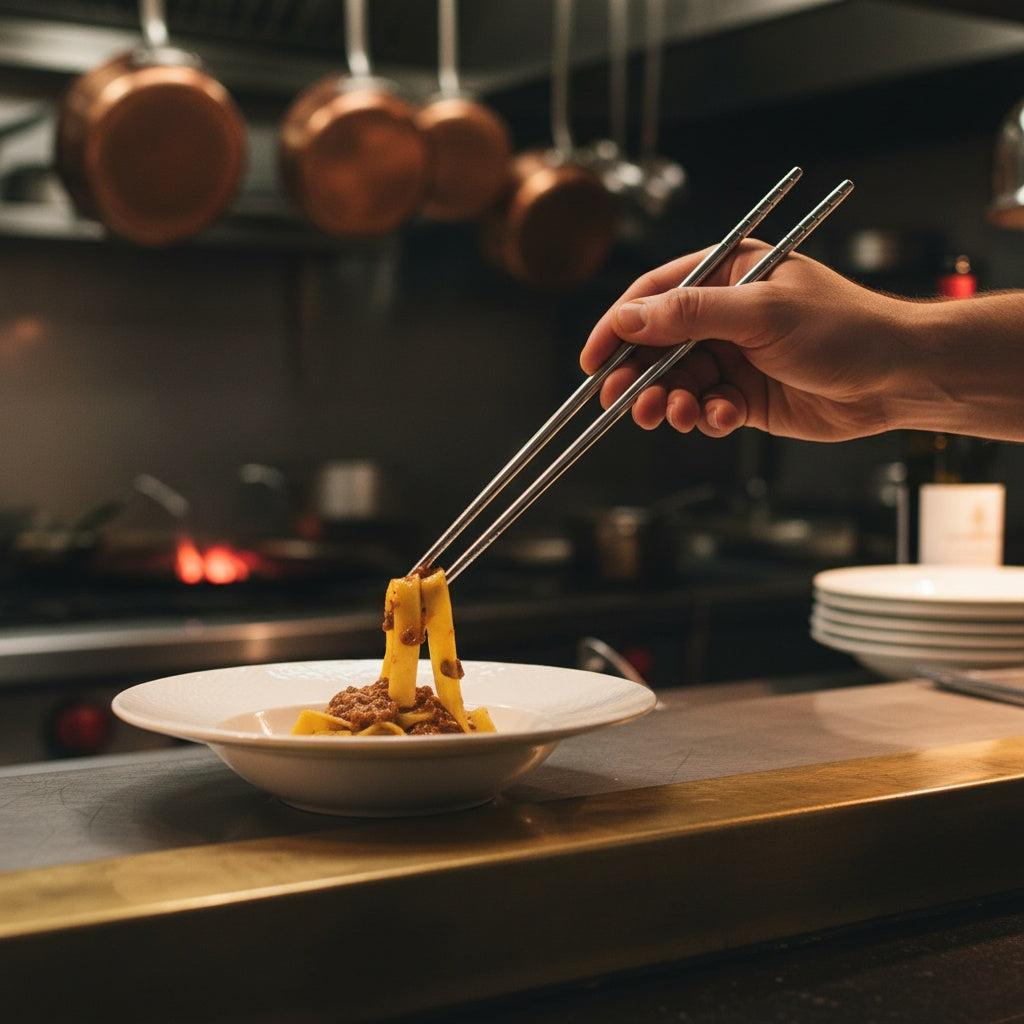 Natura Stainless Steal Chopsticks Pair