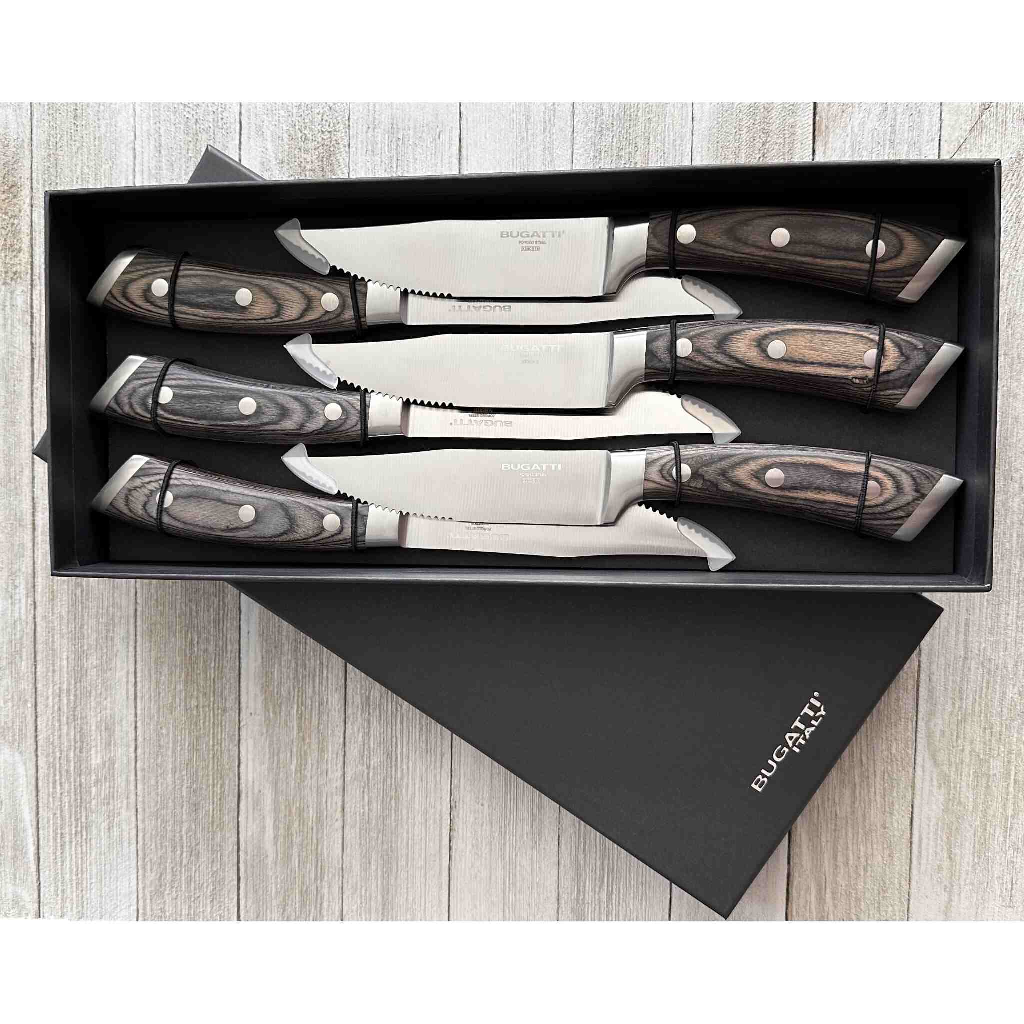 Matahambre Steak Knive Set (serrated)-Casa Bugatti USA