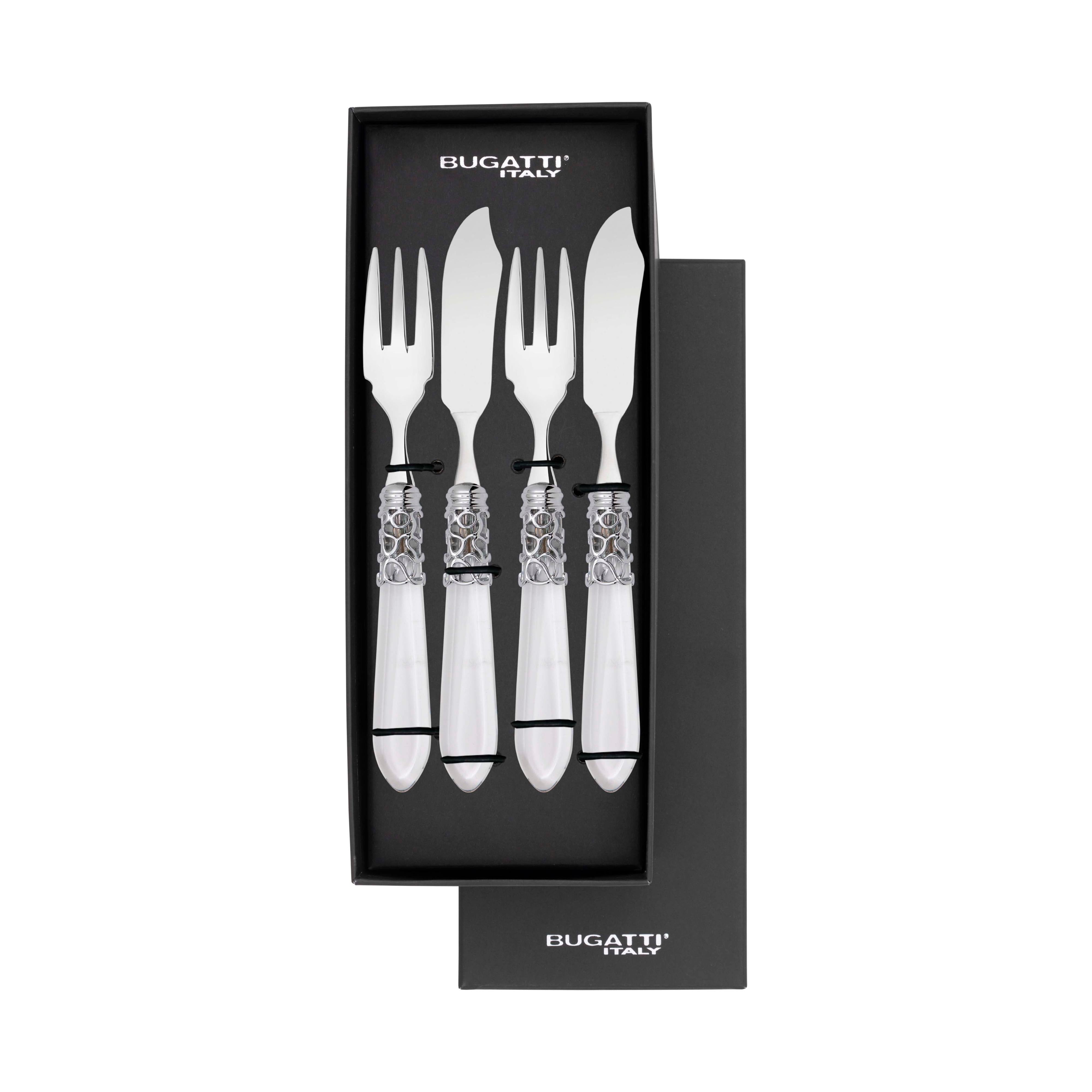 Melodia Brilliant 12 Piece Fish Set - clear