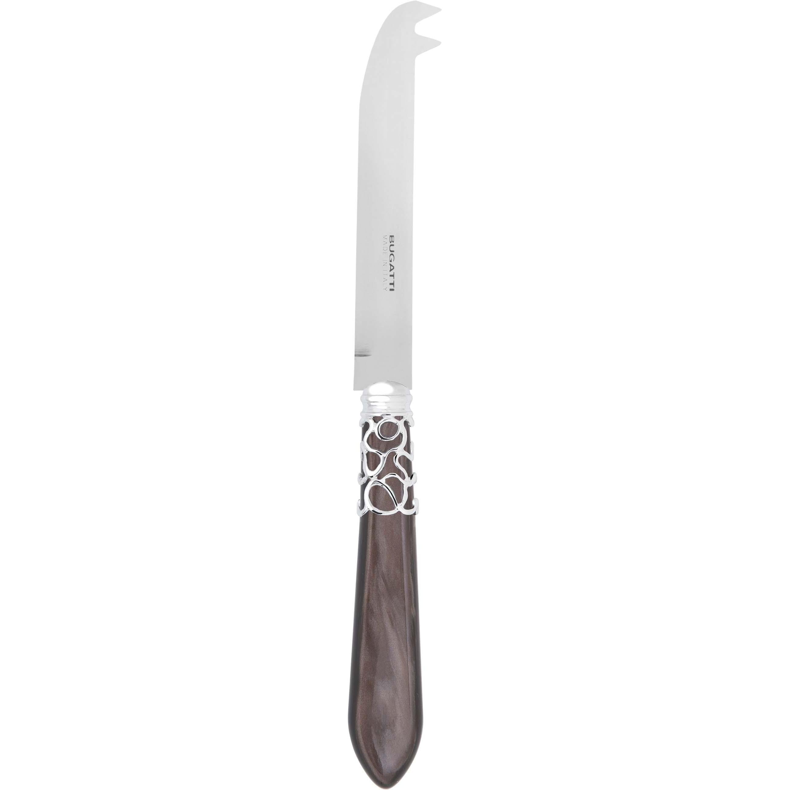 Melodia Brilliant 2 point "deer" cheese Knife - chocolate