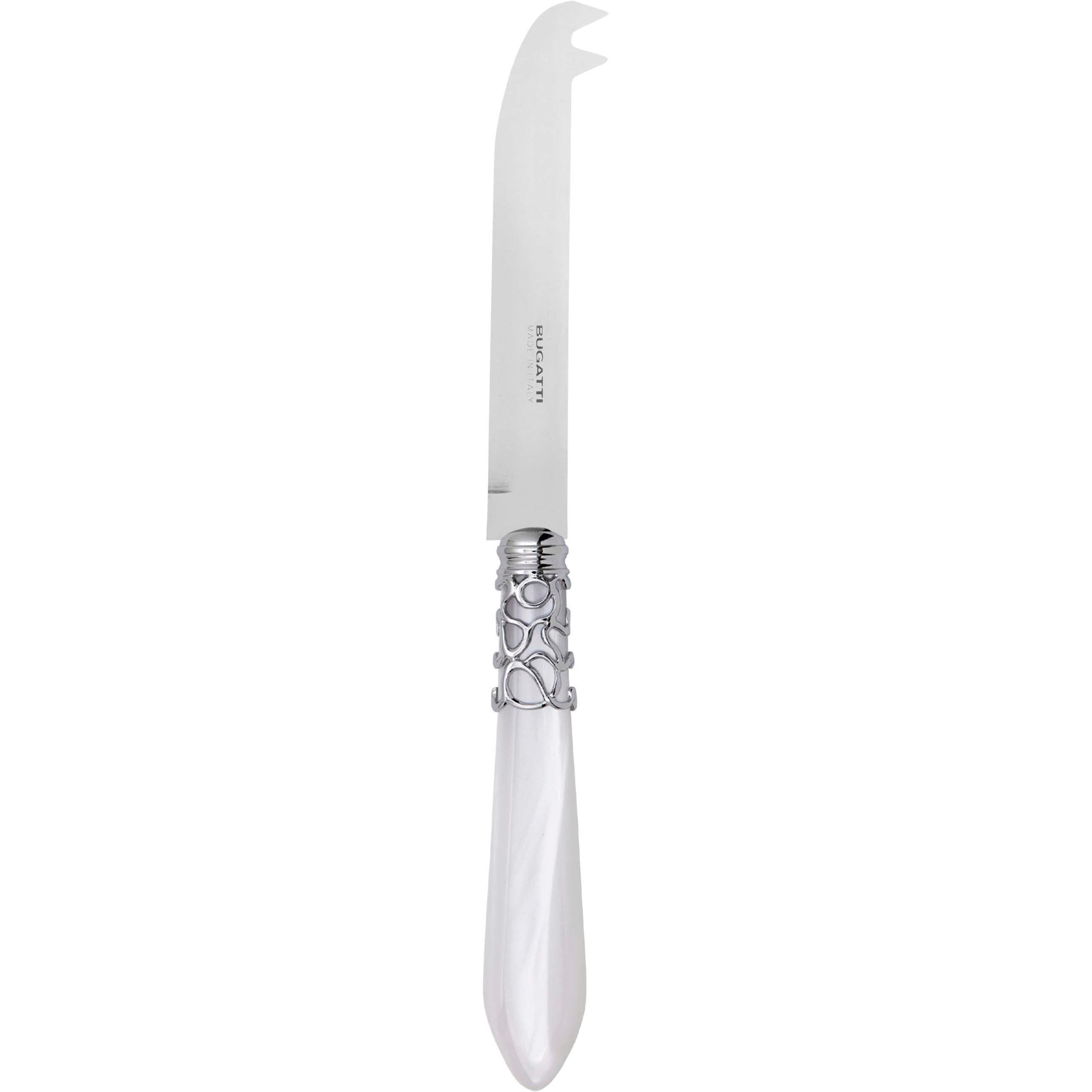 Melodia Brilliant 2 point "deer" cheese Knife - white