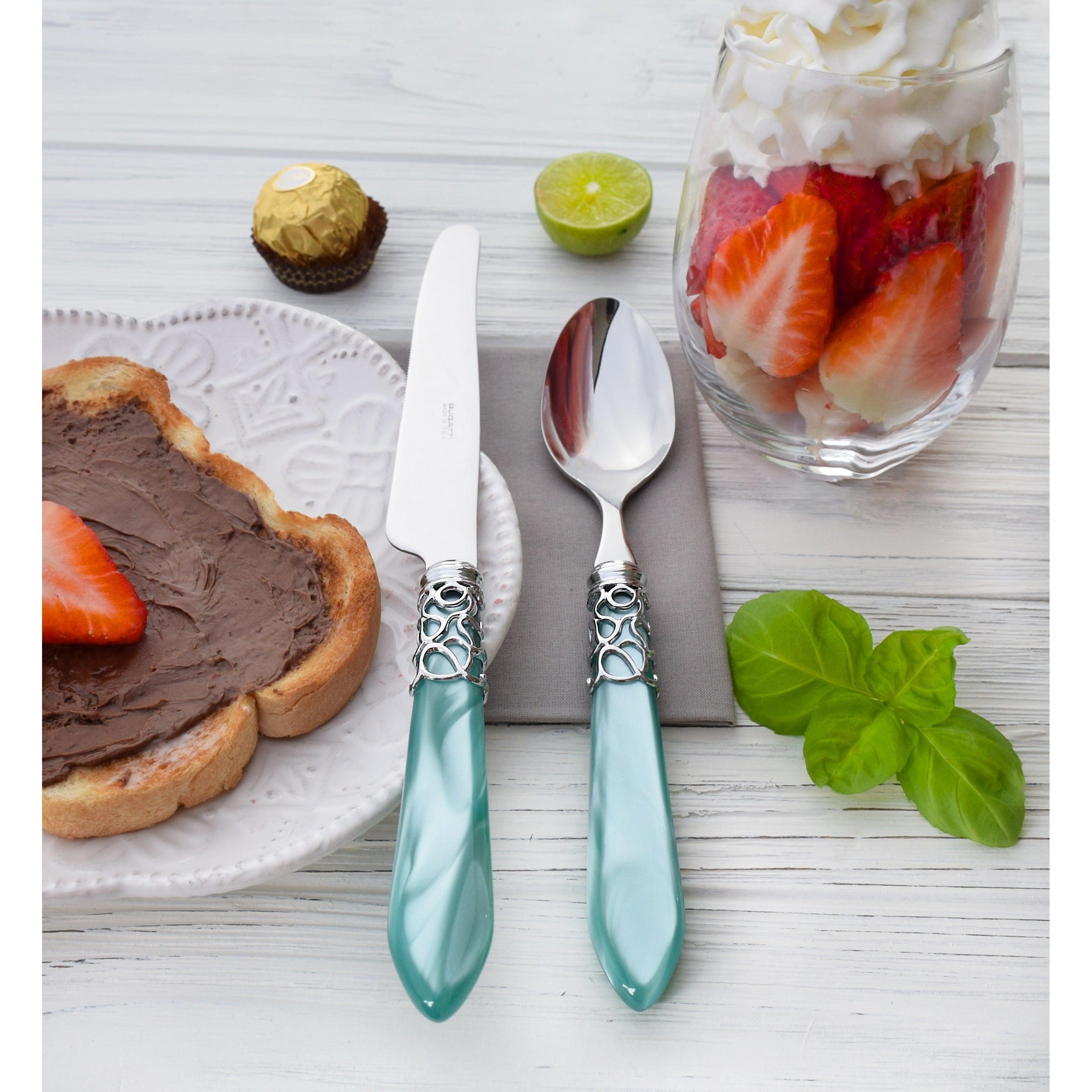 Melodia Brilliant 5 piece place setting - Aqua