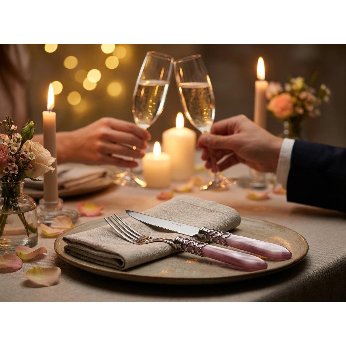 Melodia Brilliant 5 Piece Place setting - Lilac