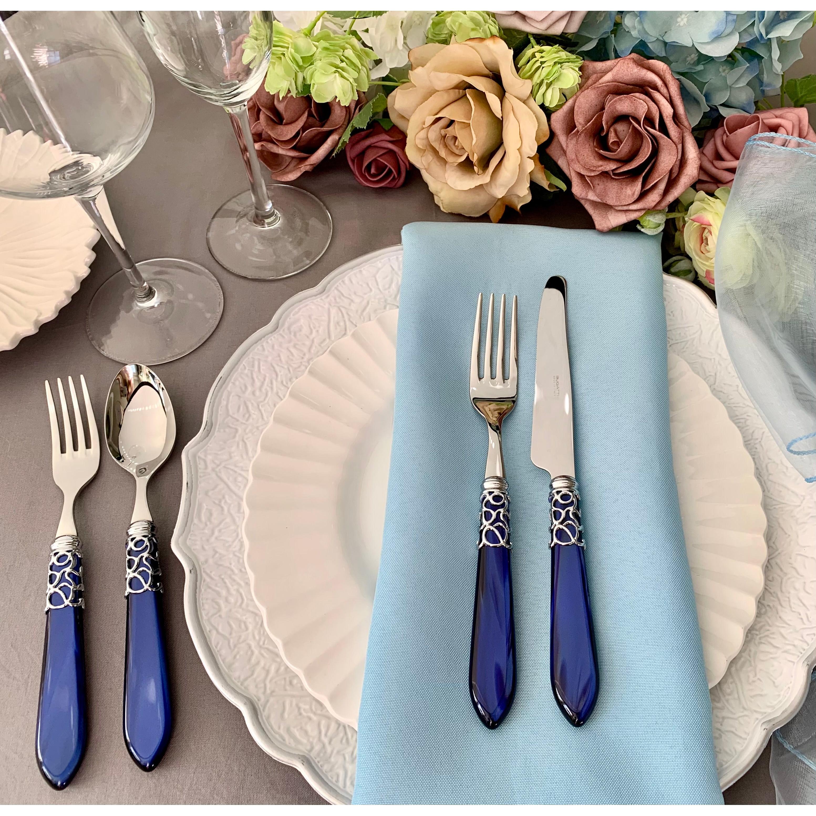 Melodia Brilliant 5 piece place setting - Royal Blue