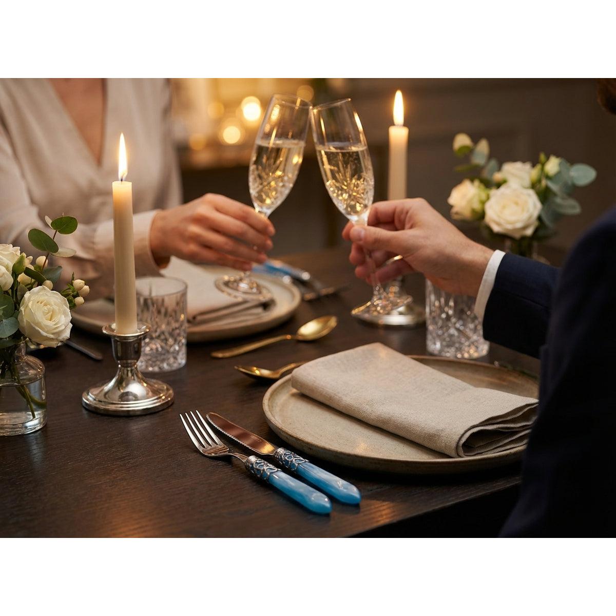 Melodia Brilliant 5 Piece Place setting - Sky Blue