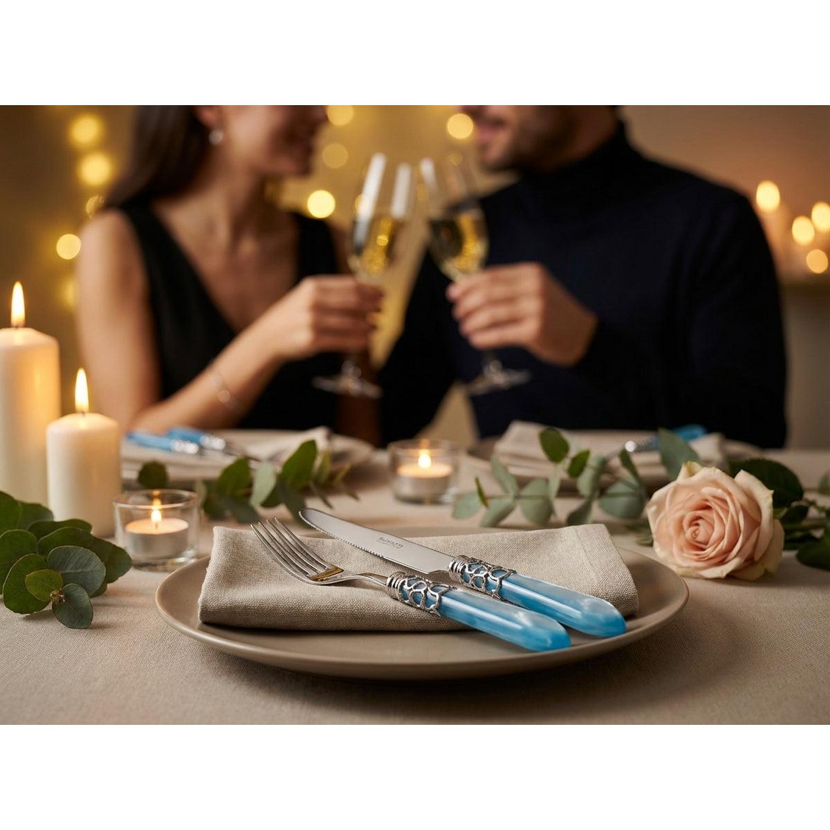 Melodia Brilliant 5 Piece Place setting - Sky Blue