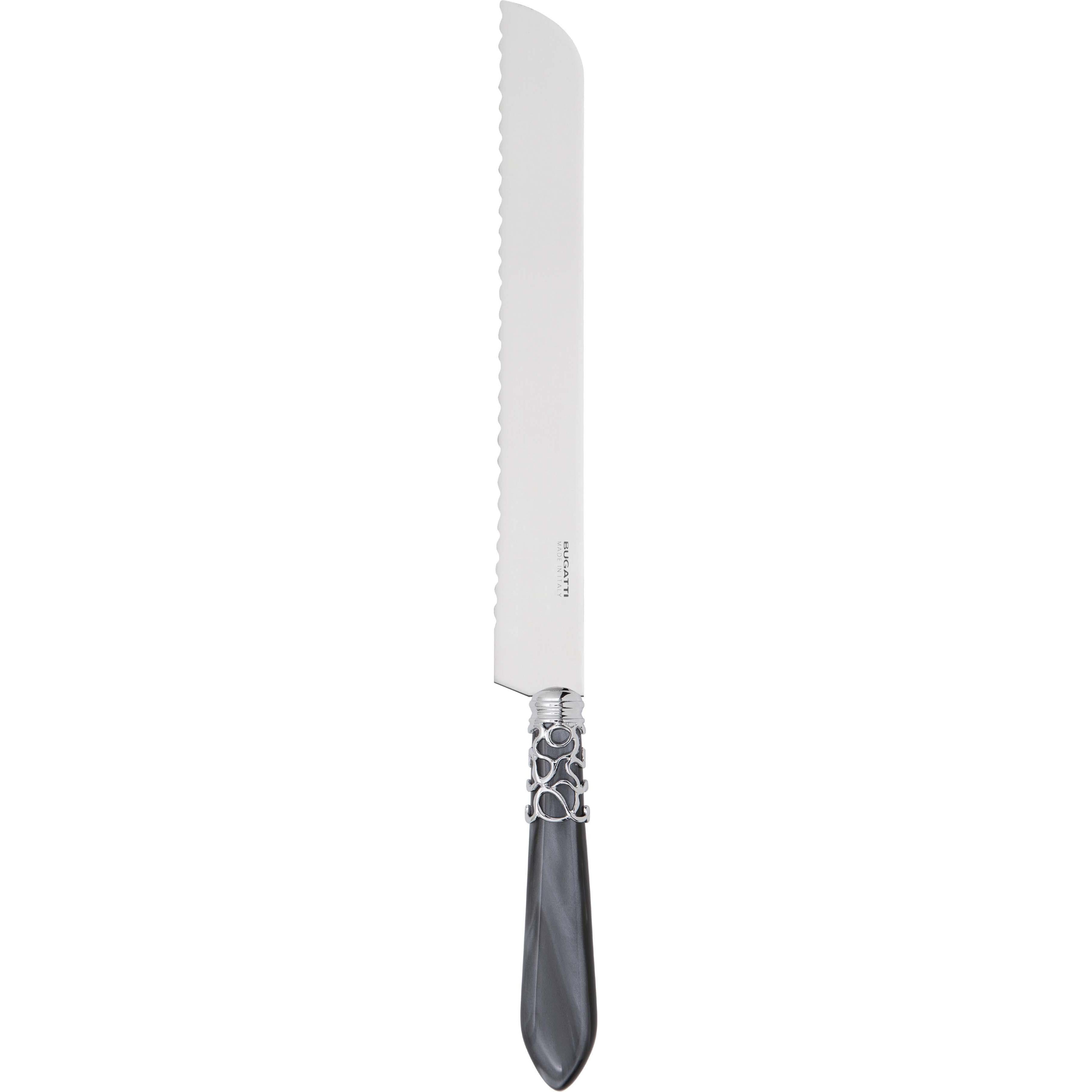 Melodia Brilliant Bread Knife - charcoal