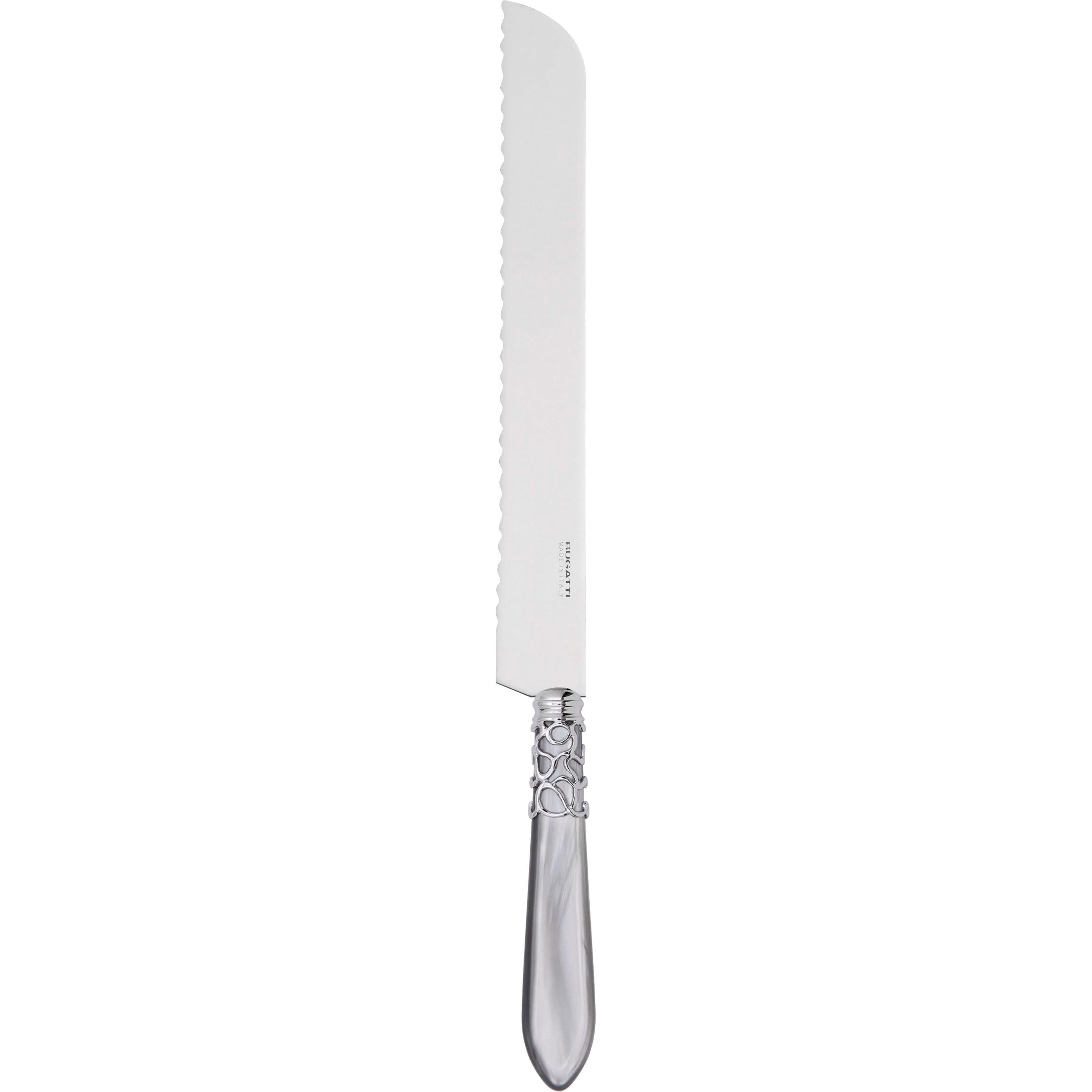 Melodia Brilliant Bread Knife - gray