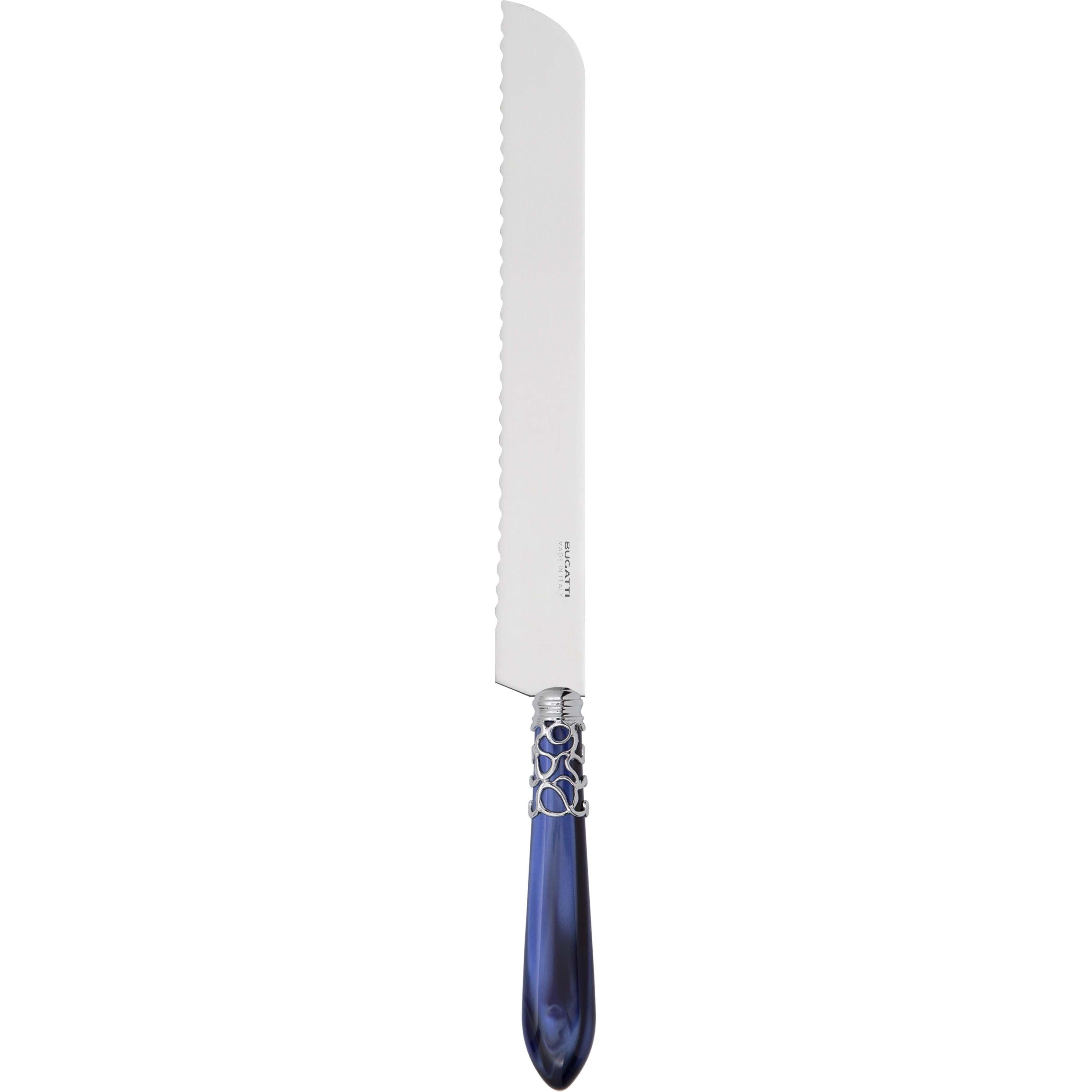 Melodia Brilliant Bread Knife - royal blue