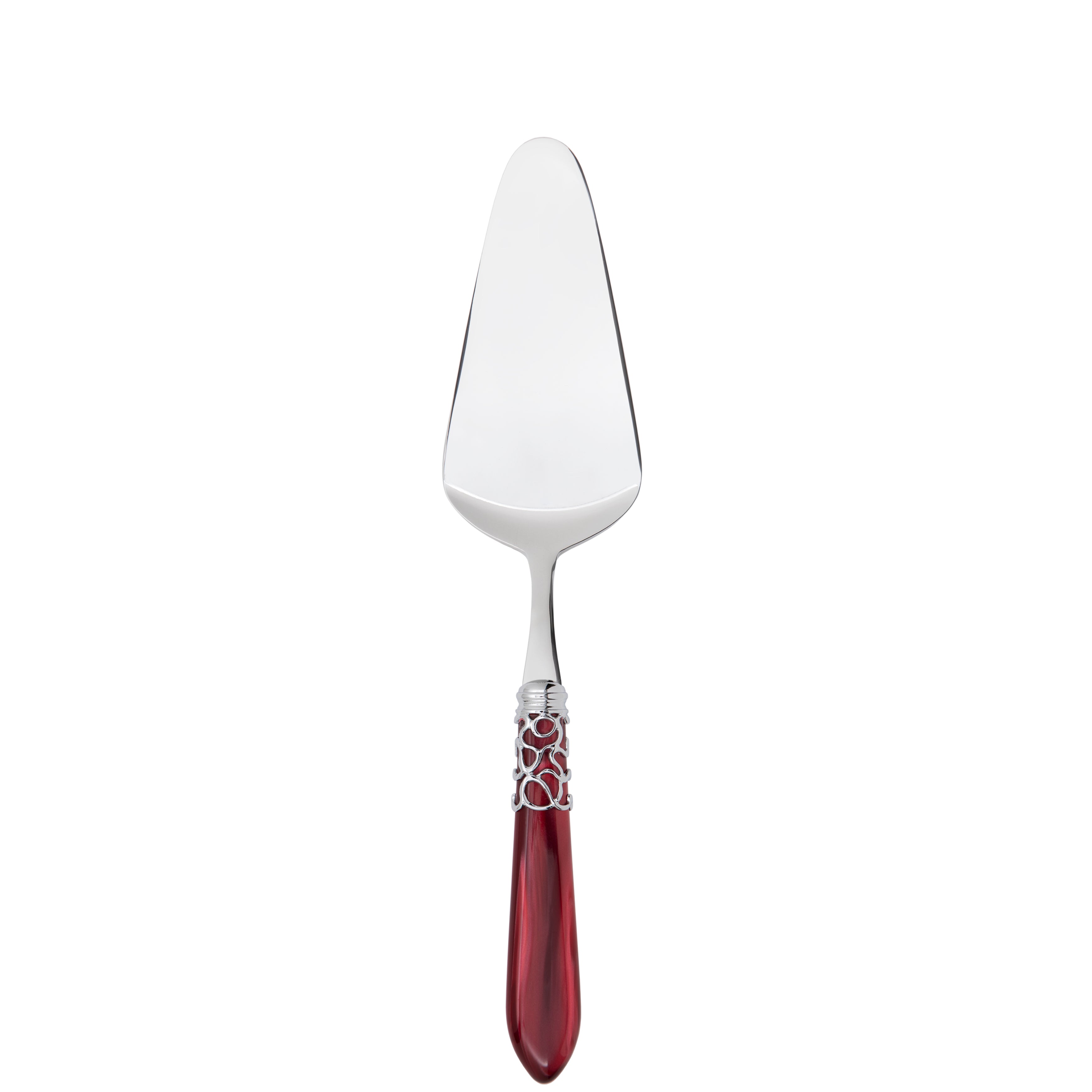 Melodia Brilliant Cake Server in gift box - burgundy
