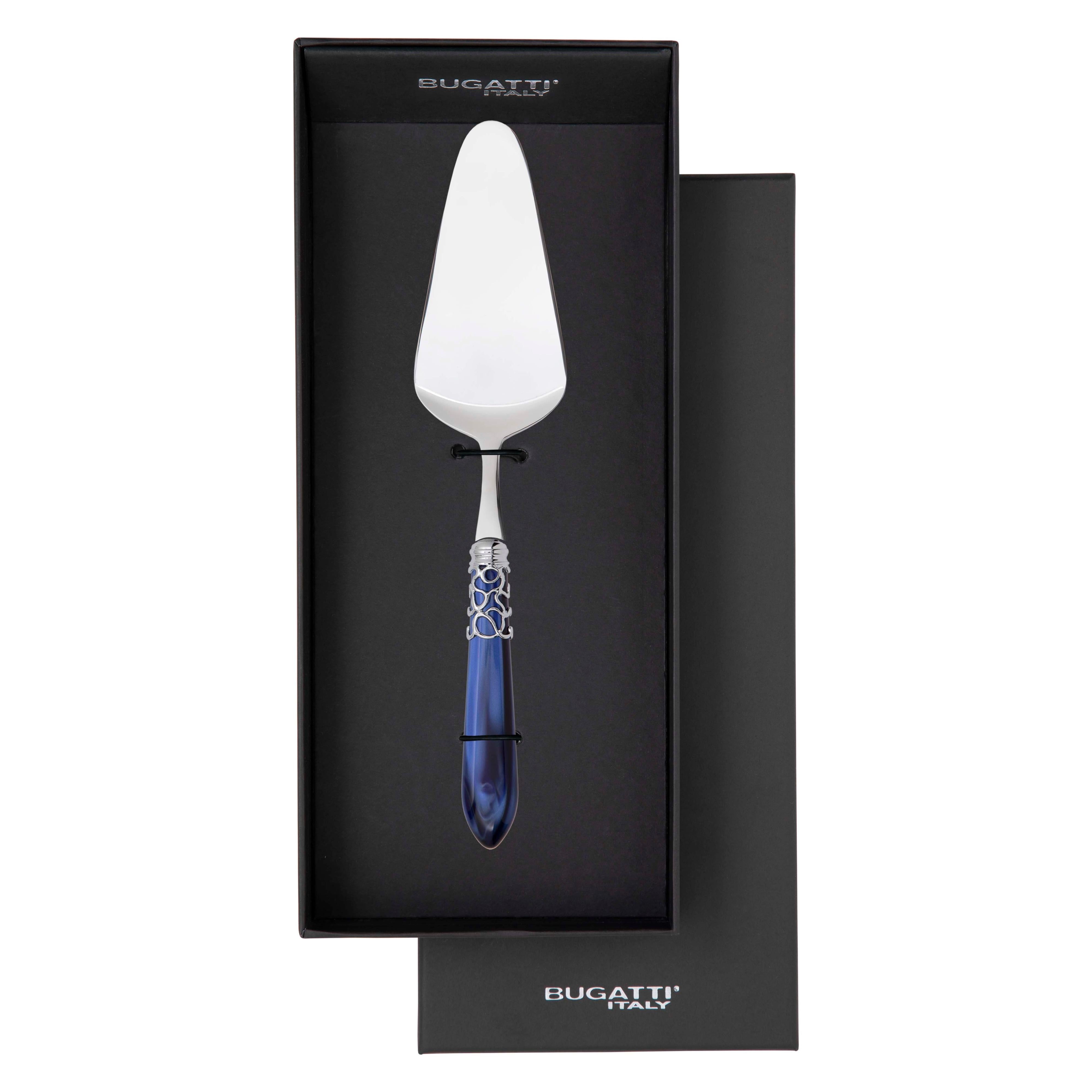 Melodia Brilliant Cake Server in gift box - royal blue