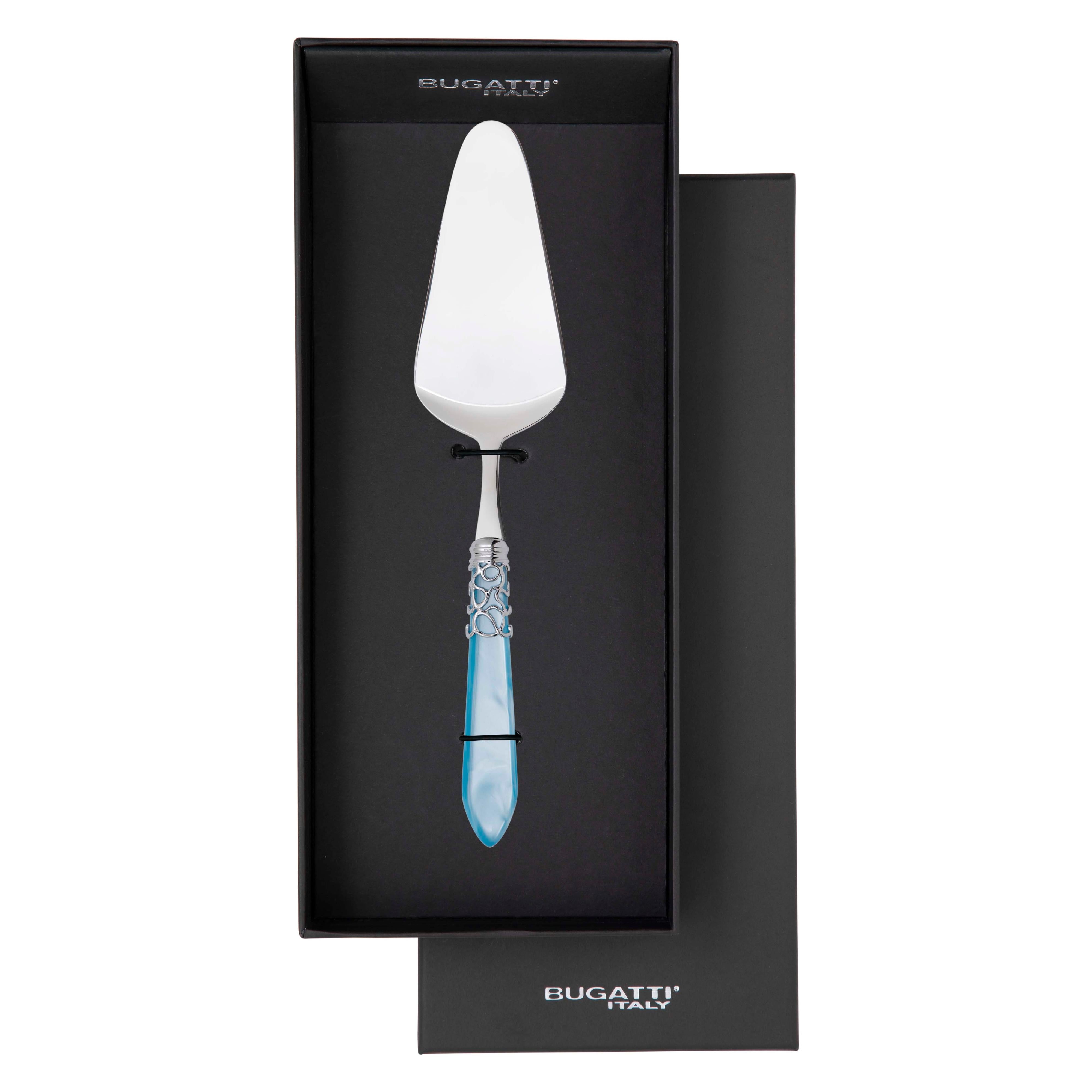 Melodia Brilliant Cake Server in gift box - sky blue