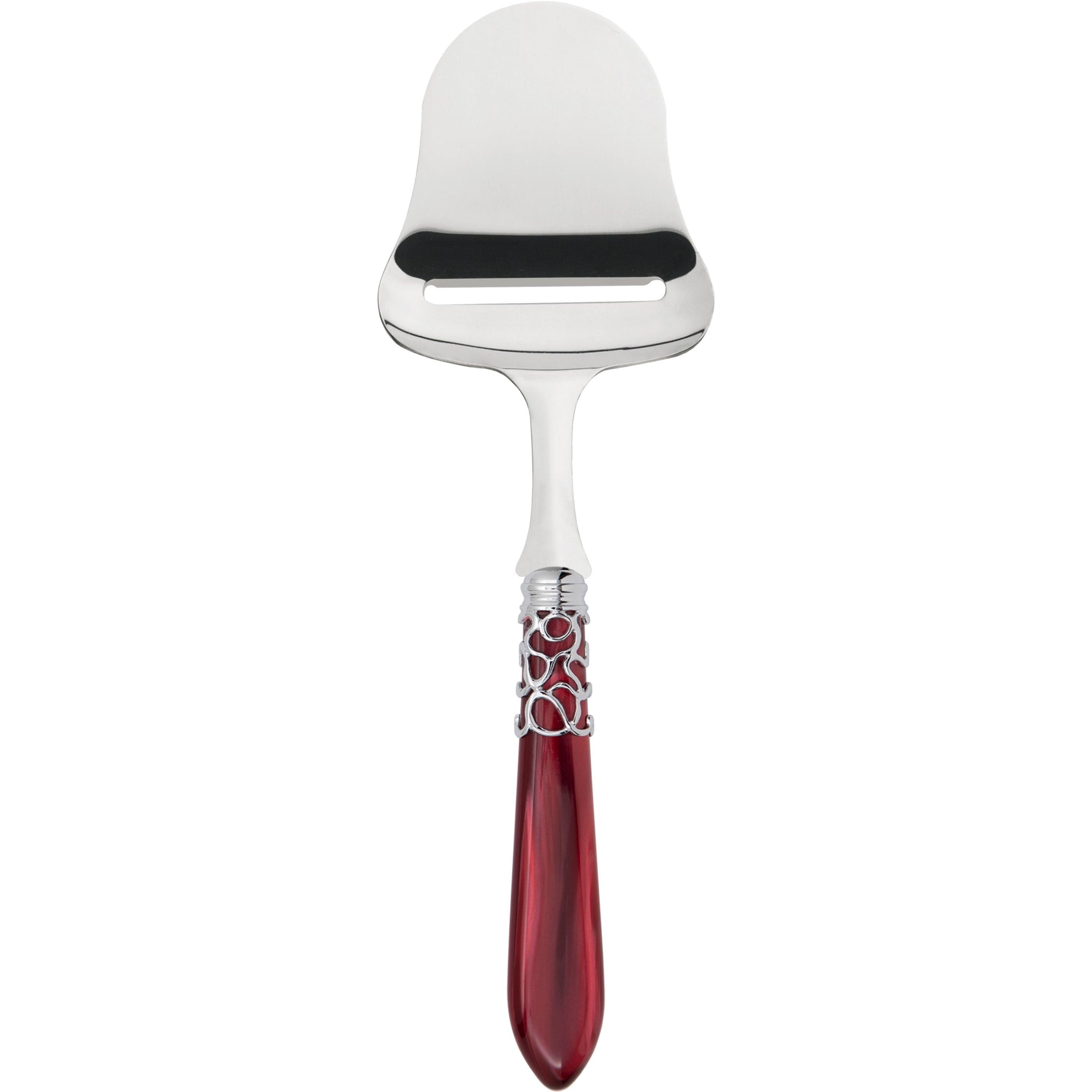 Melodia Brilliant Cheese Slicer - burgundy
