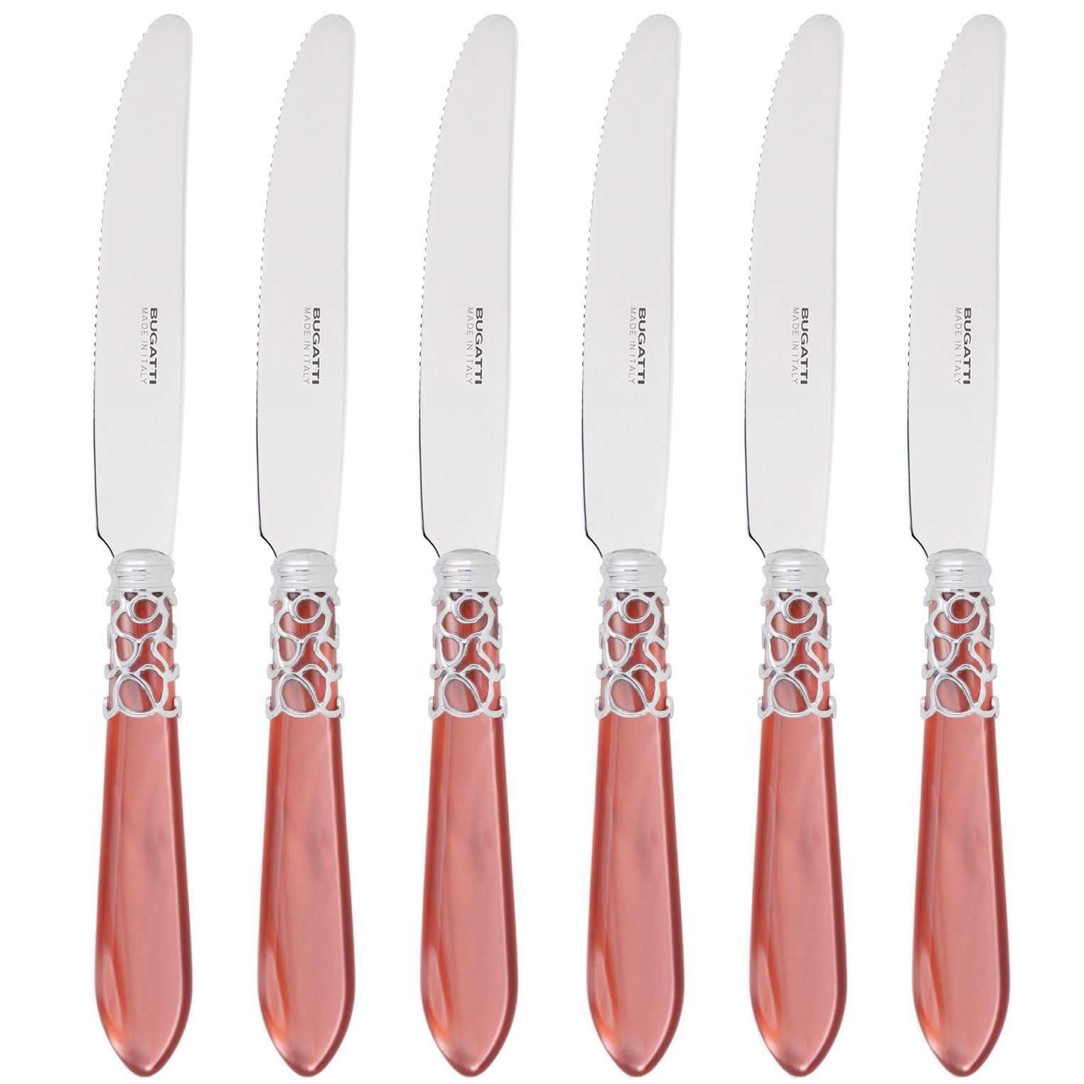 Melodia Brilliant Fruit Knife Set 17,5 cm (6.89 inch) - Rust-Casa Bugatti USA