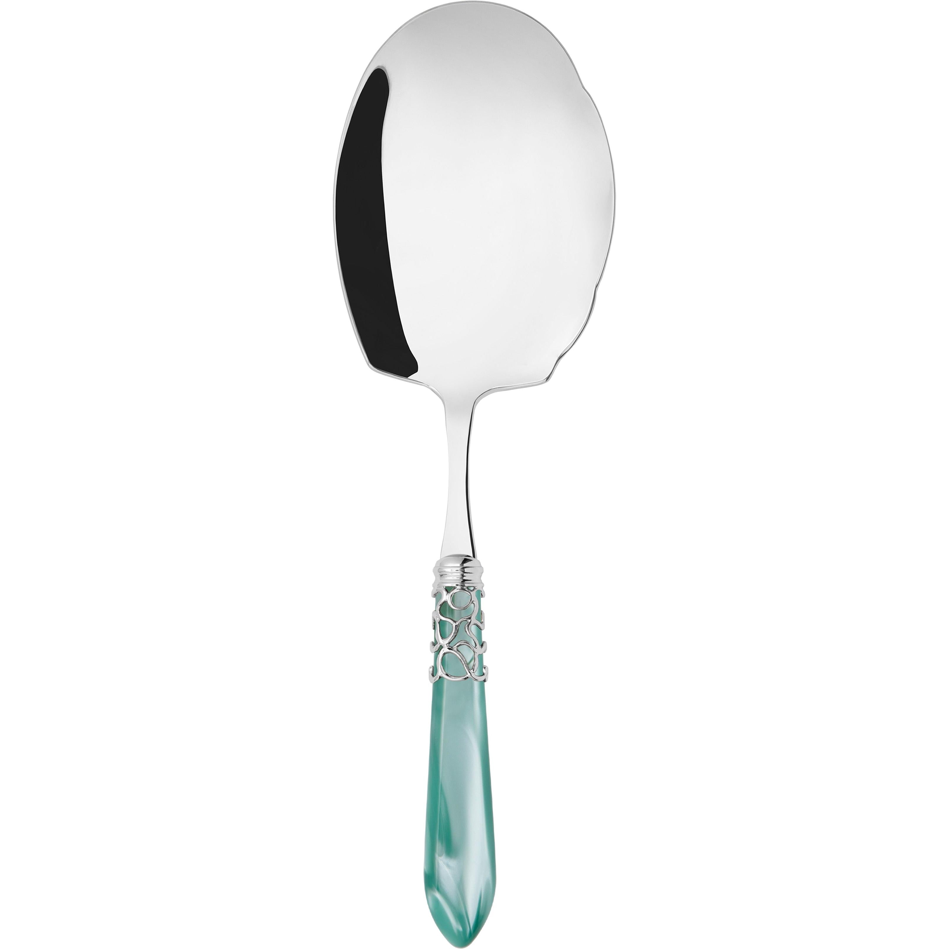 Melodia Brilliant Kebab Serving Spoon - aqua