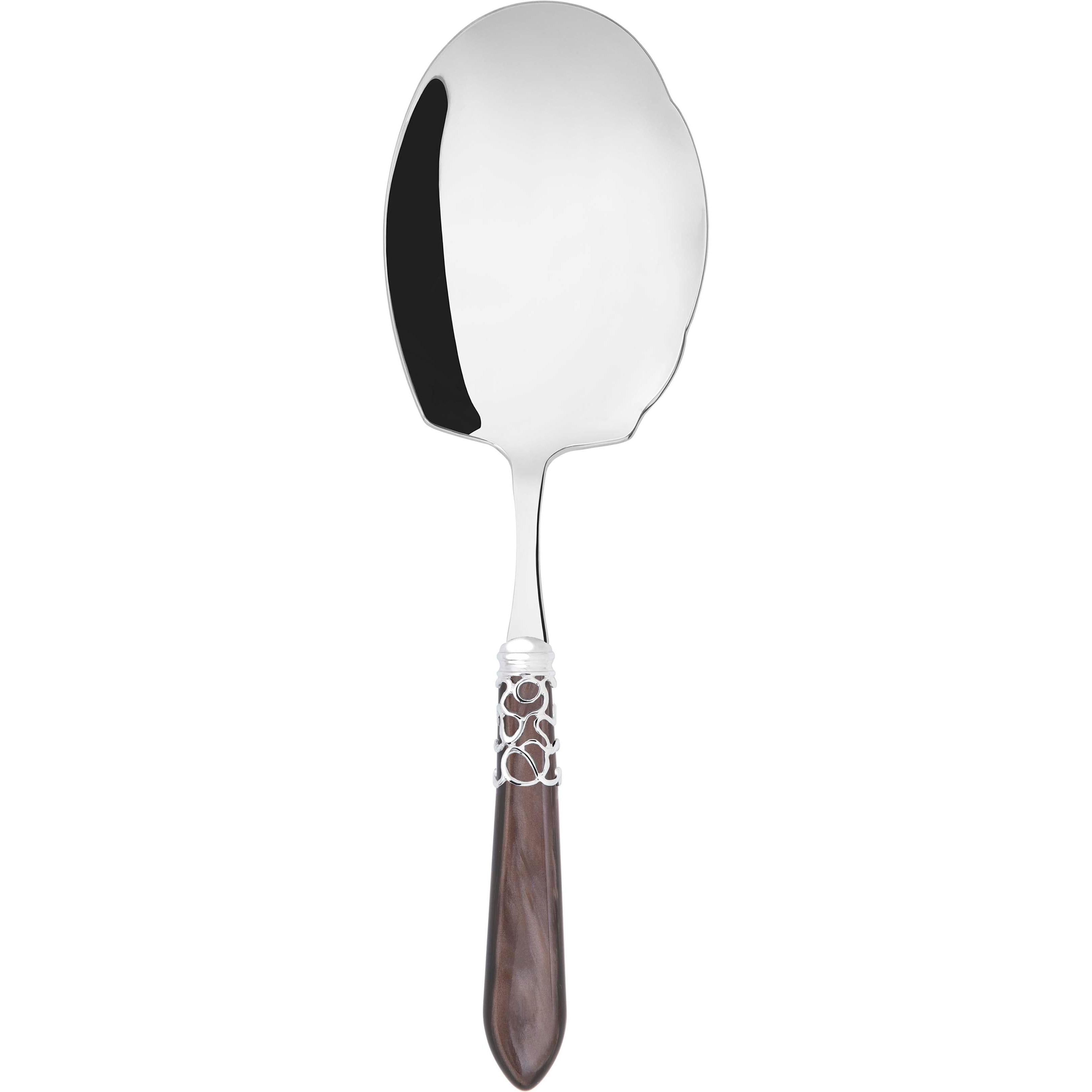 Melodia Brilliant Kebab Serving Spoon - chocolate