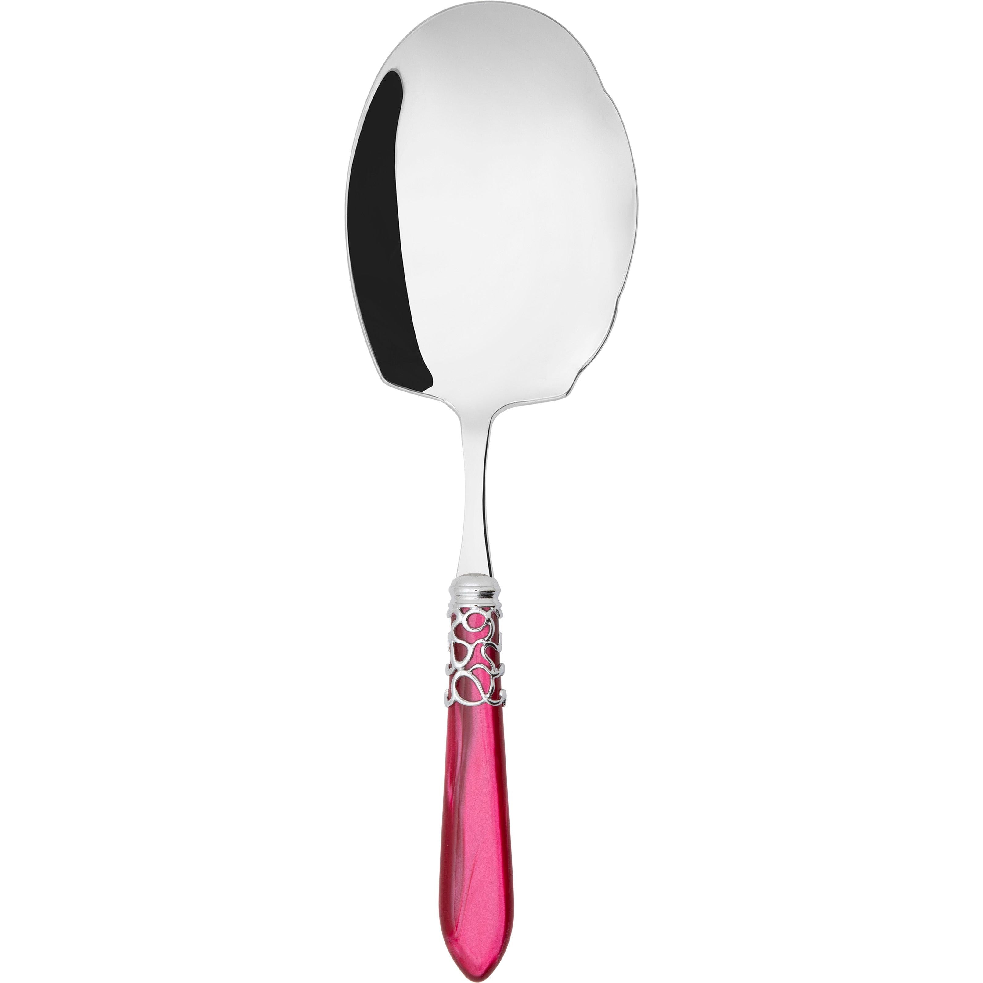 Melodia Brilliant Kebab Serving Spoon - raspberry