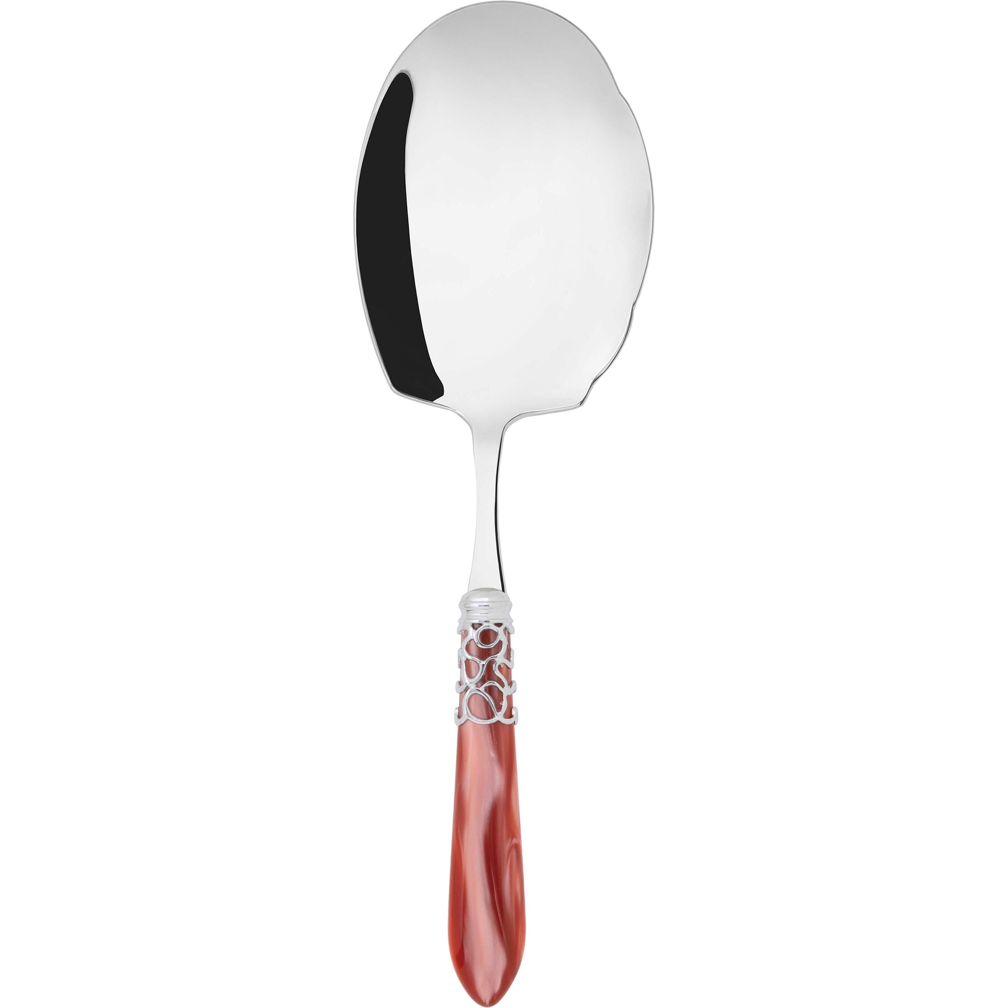 Melodia Brilliant Kebab Serving Spoon - Rust-Casa Bugatti USA