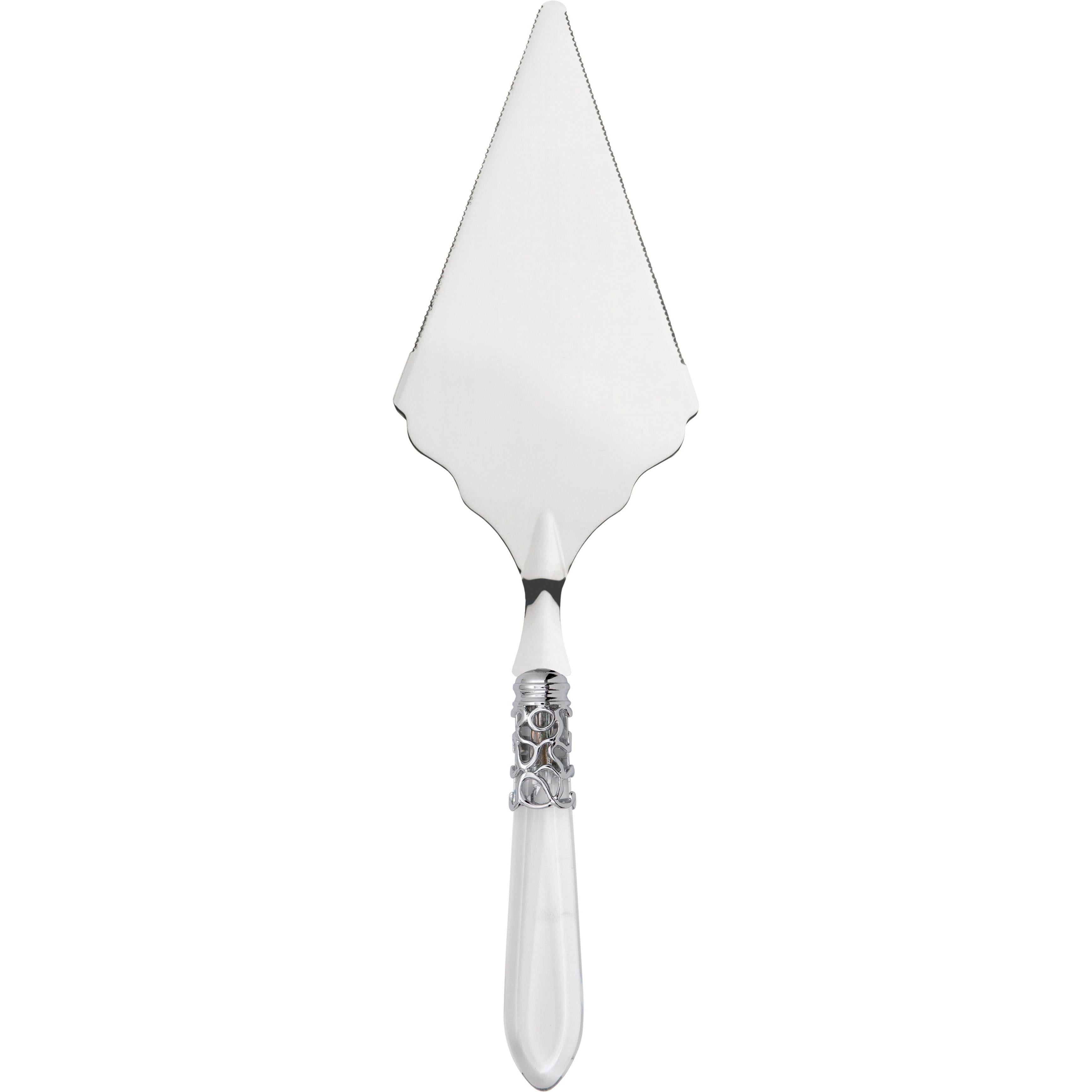Melodia Brilliant Large Cake Server Serrated - clear