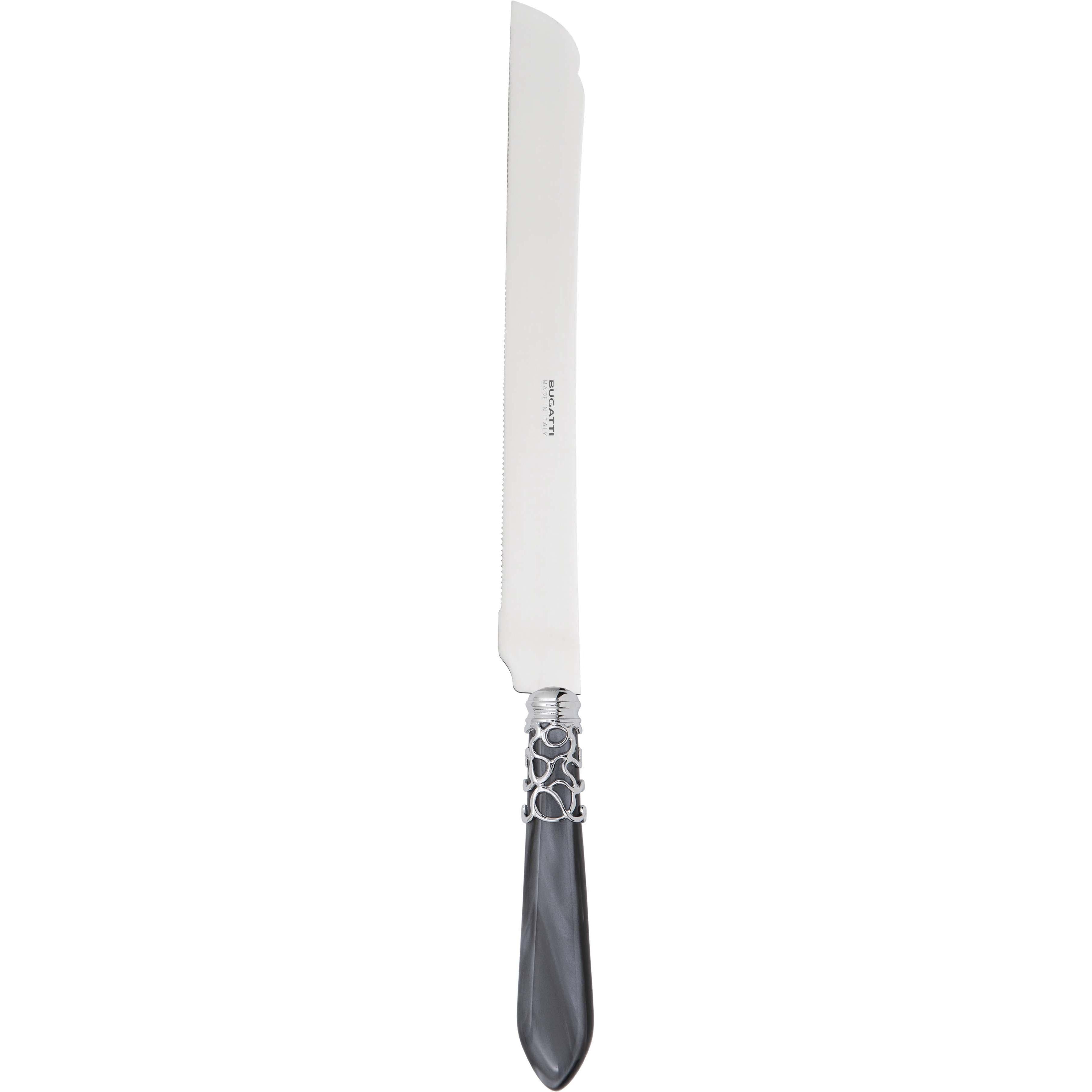 Melodia Brilliant Long Cake Knife 32 cm (12.60 inch) - charcoal