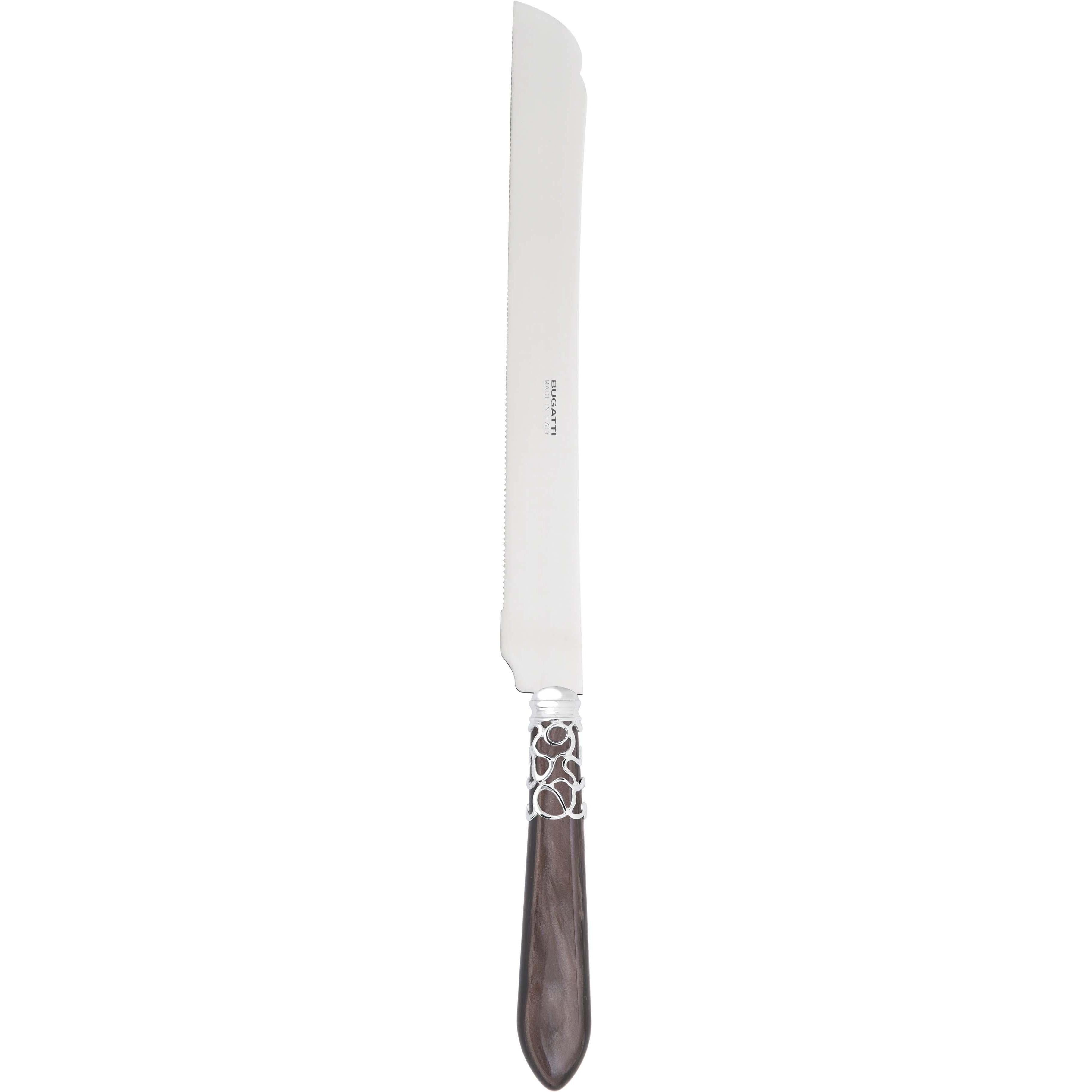 Melodia Brilliant Long Cake Knife 32 cm (12.60 inch) - chocolate