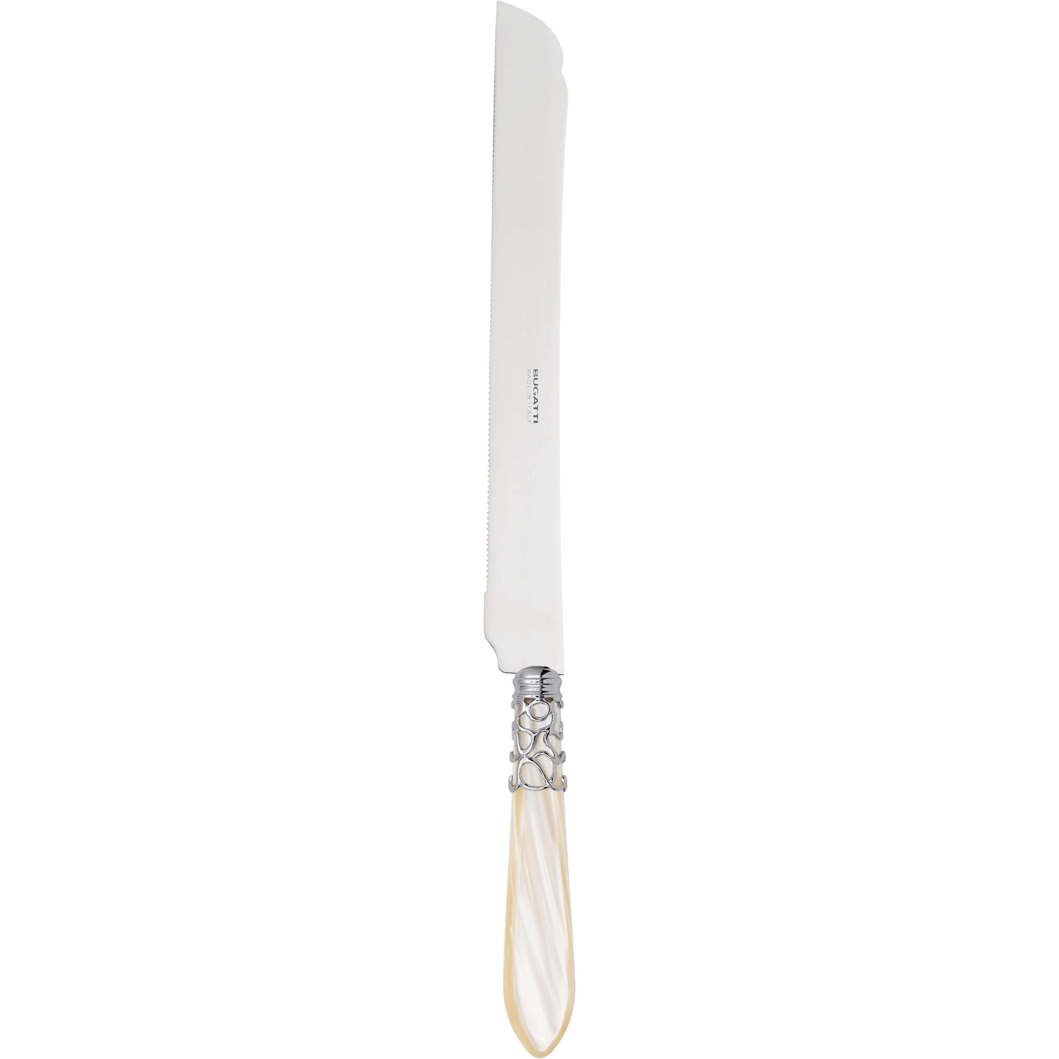 Melodia Brilliant Long Cake Knife 32 cm (12.60 inch) - Ivory