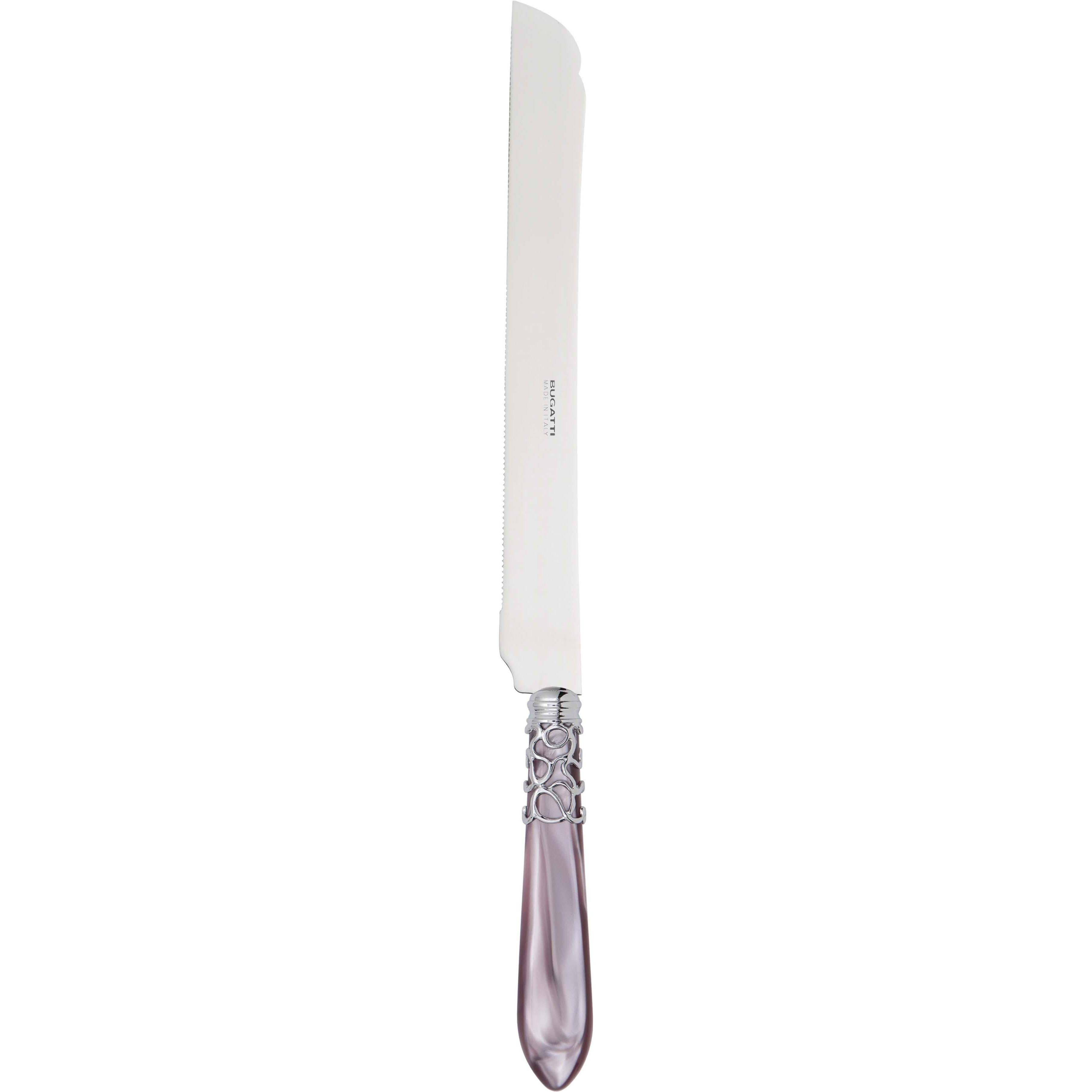 Melodia Brilliant Long Cake Knife 32 cm (12.60 inch) - lilac