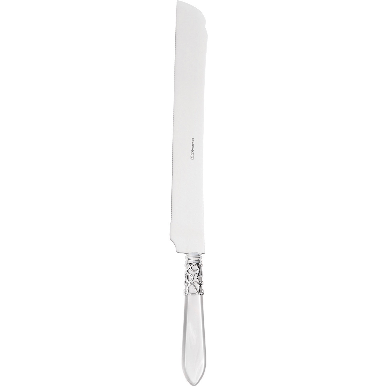 Melodia Long Cake Knife white-Casa Bugatti USA