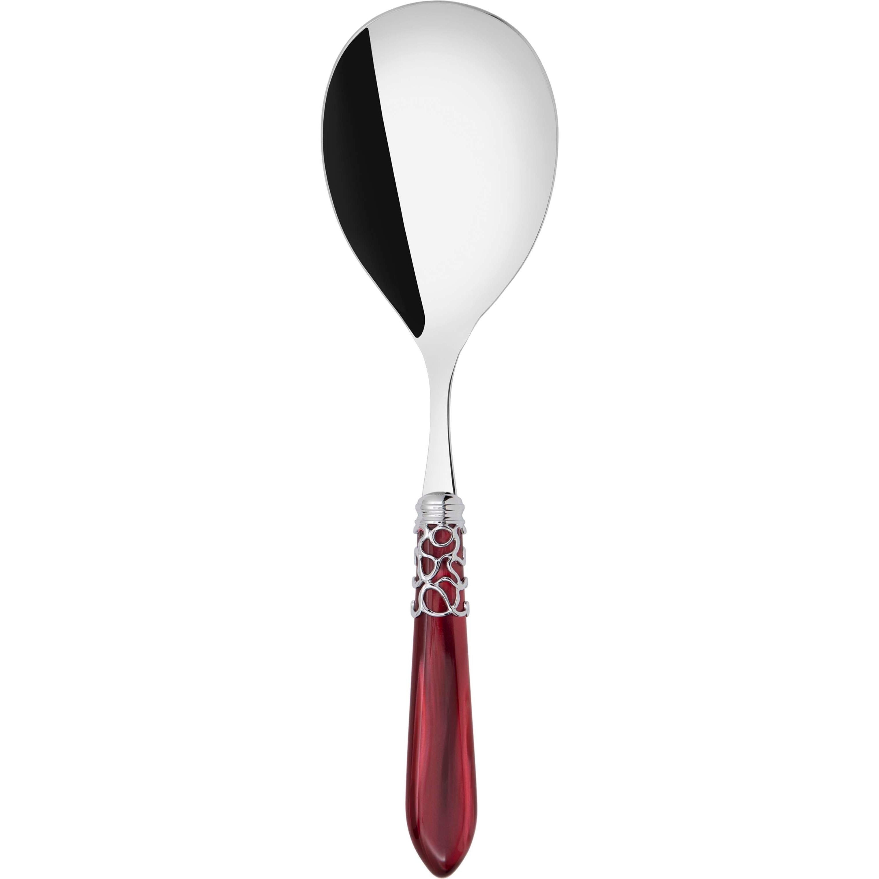 Melodia Brilliant Rice Casserole Serving Spoon - burgundy