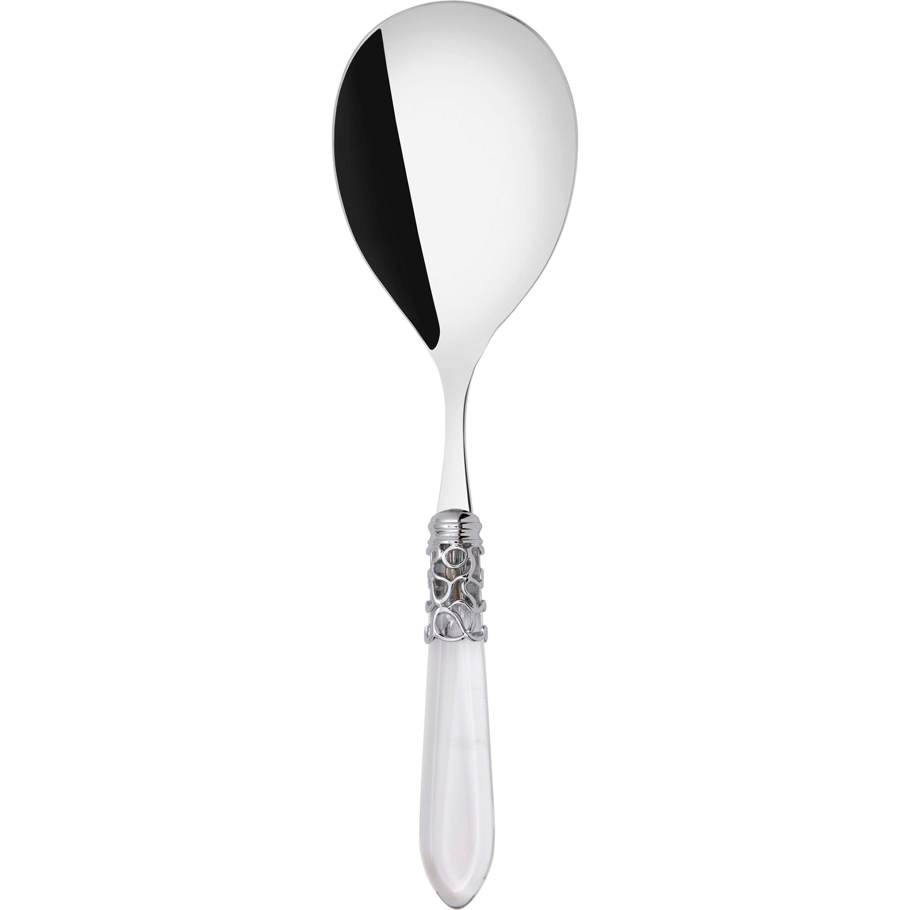 Melodia Brilliant Rice Casserole Serving Spoon - clear