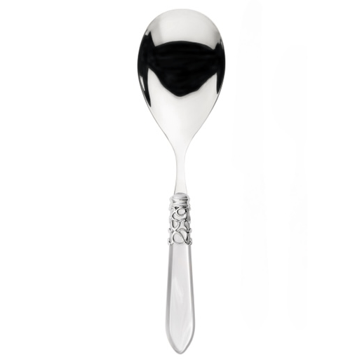 Melodia Rice Casserole Serving Spoon - WHITE-Casa Bugatti USA